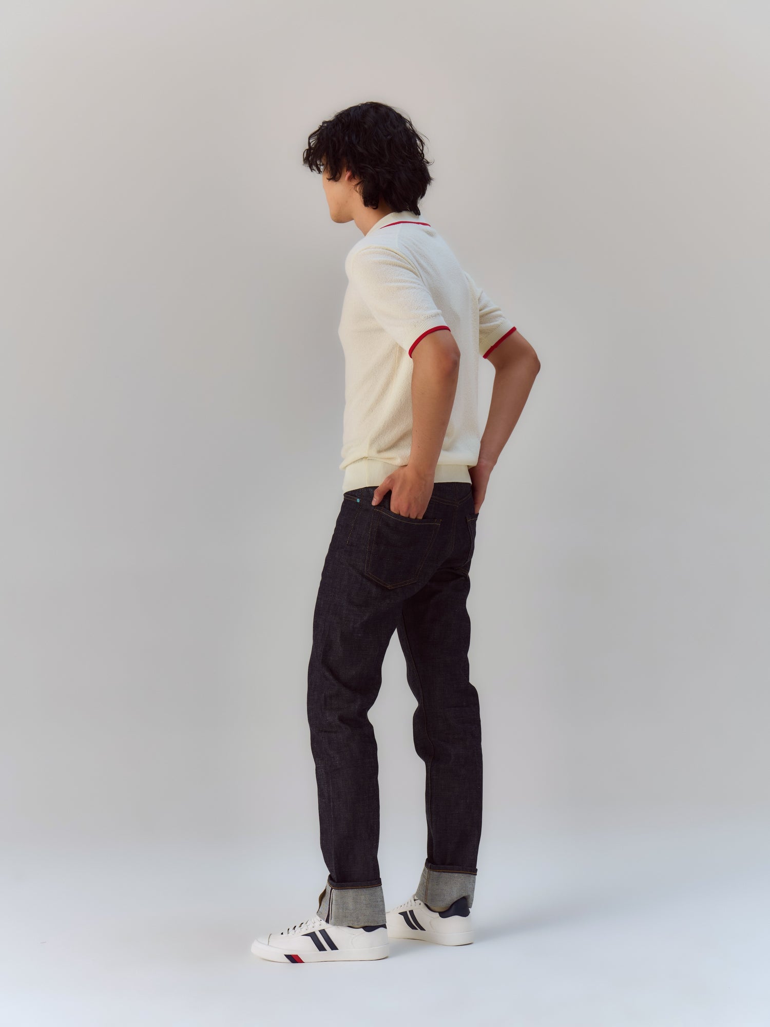Court Ace in canvas bianco