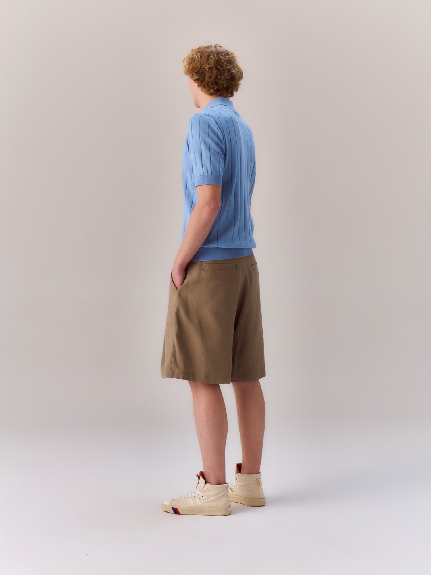 II Orbit in canvas stone washed alabastro