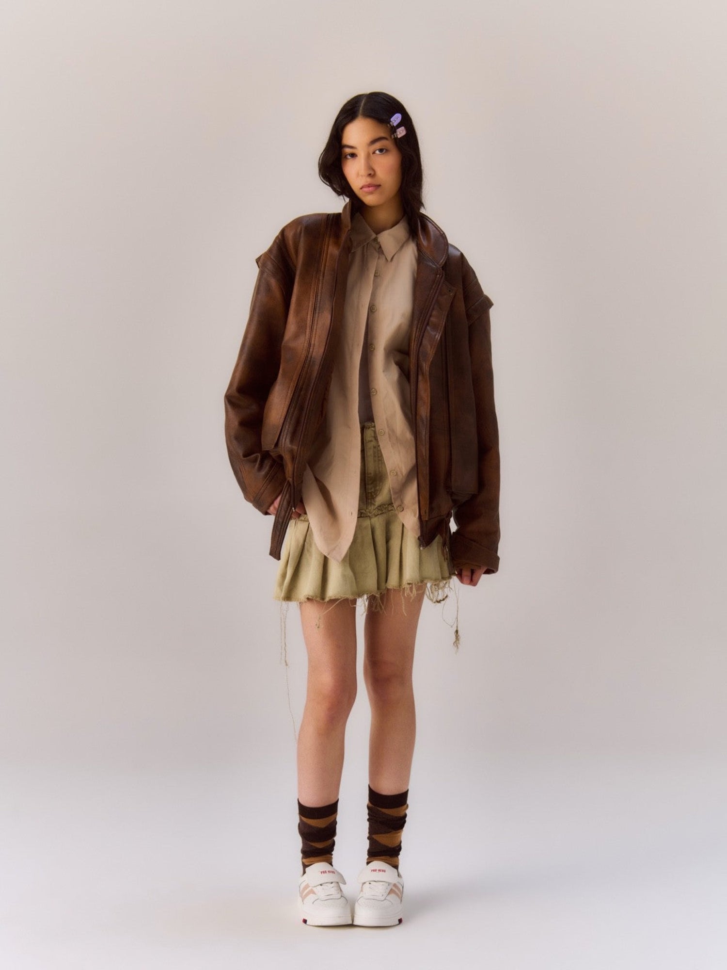 Field King in pelle bianca