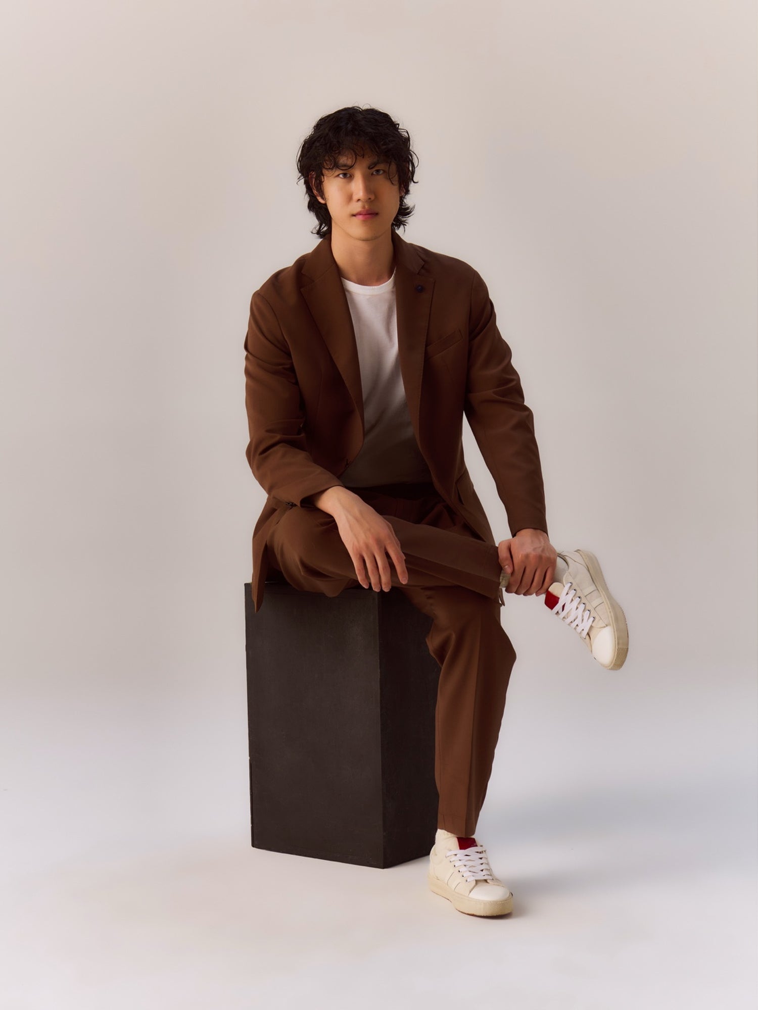 II Orbit in canvas stone washed alabastro