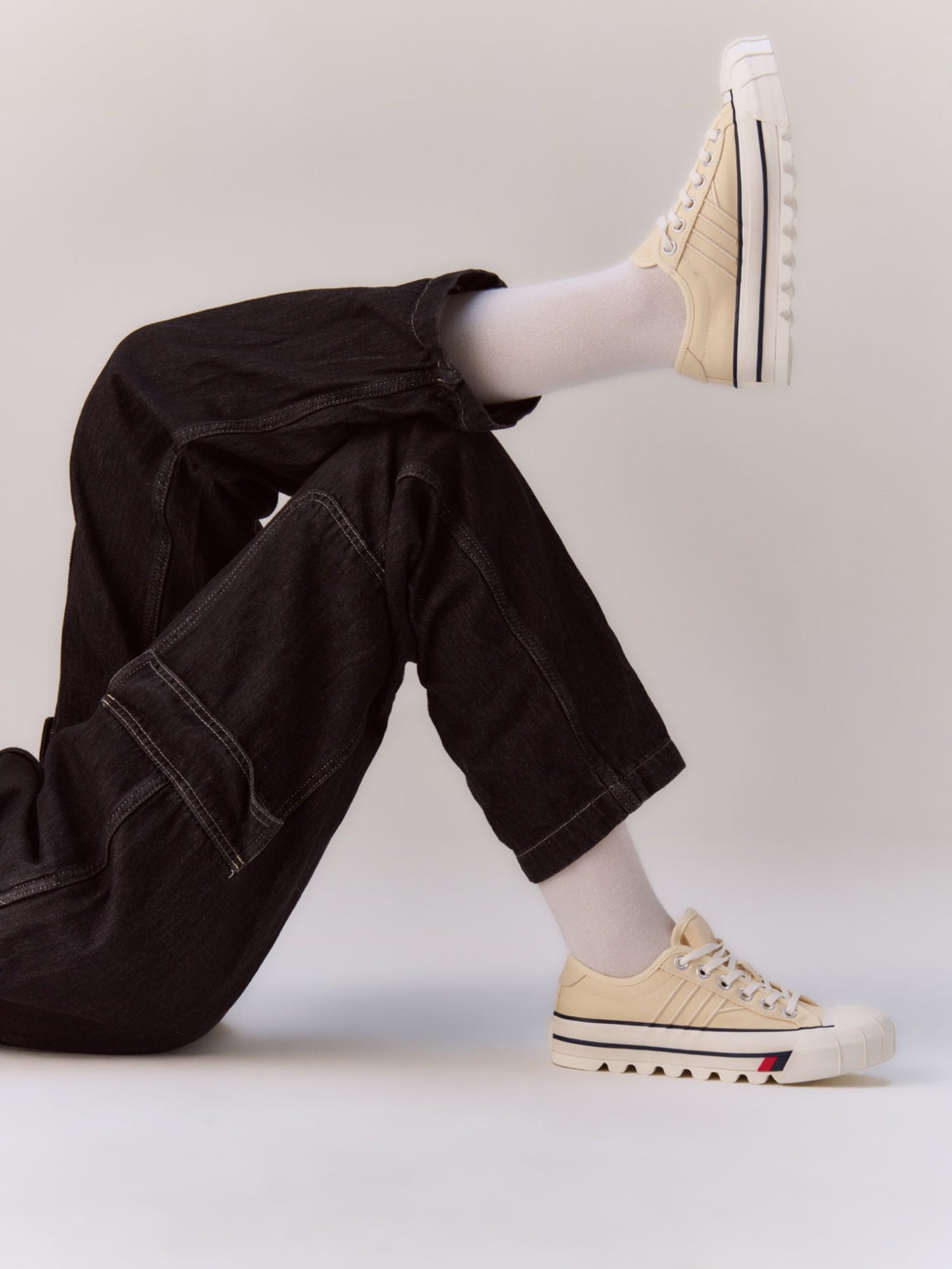 Intrepid in canvas avorio