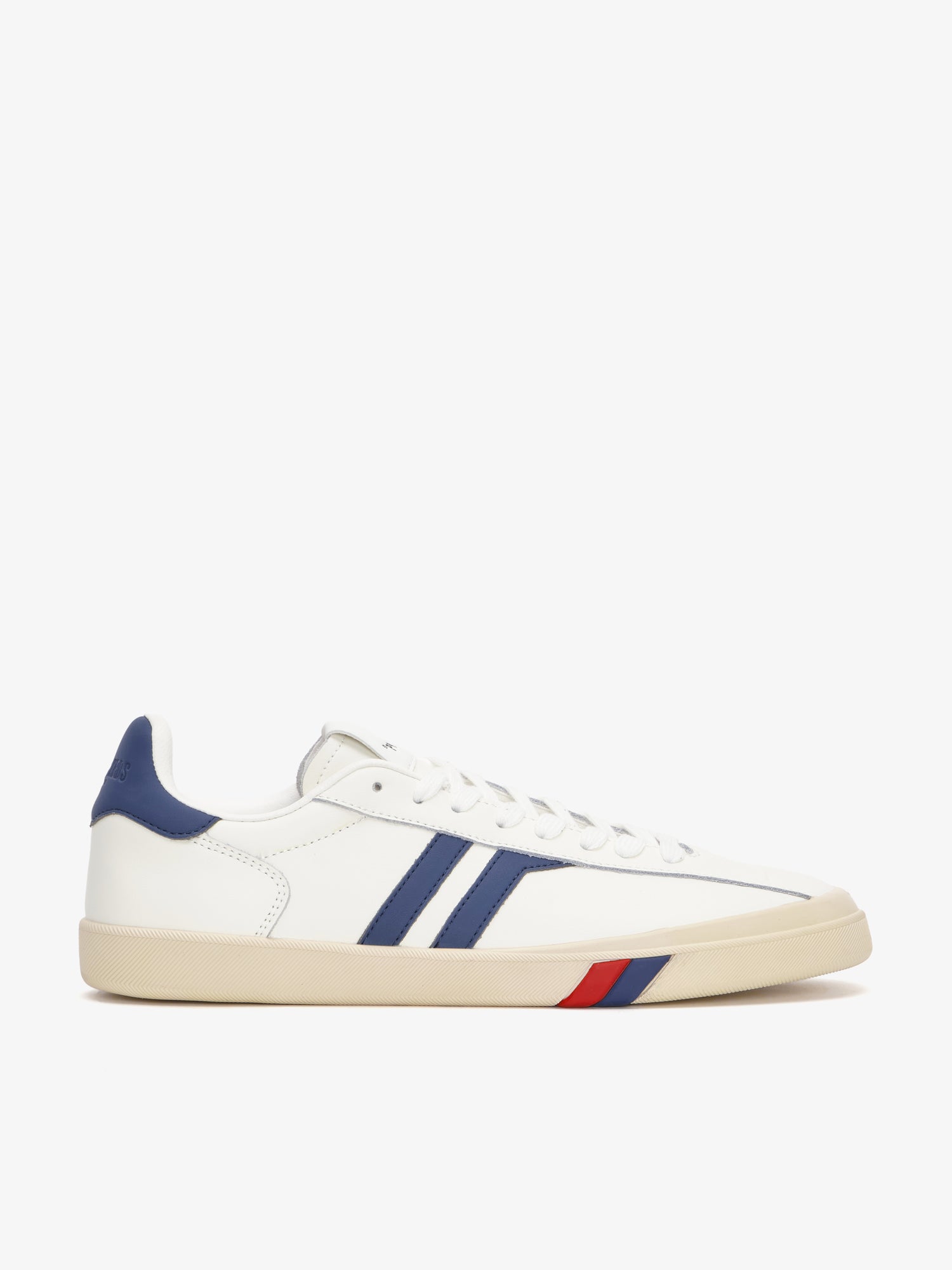 Court Ace in Pelle Bianca e Blu notte