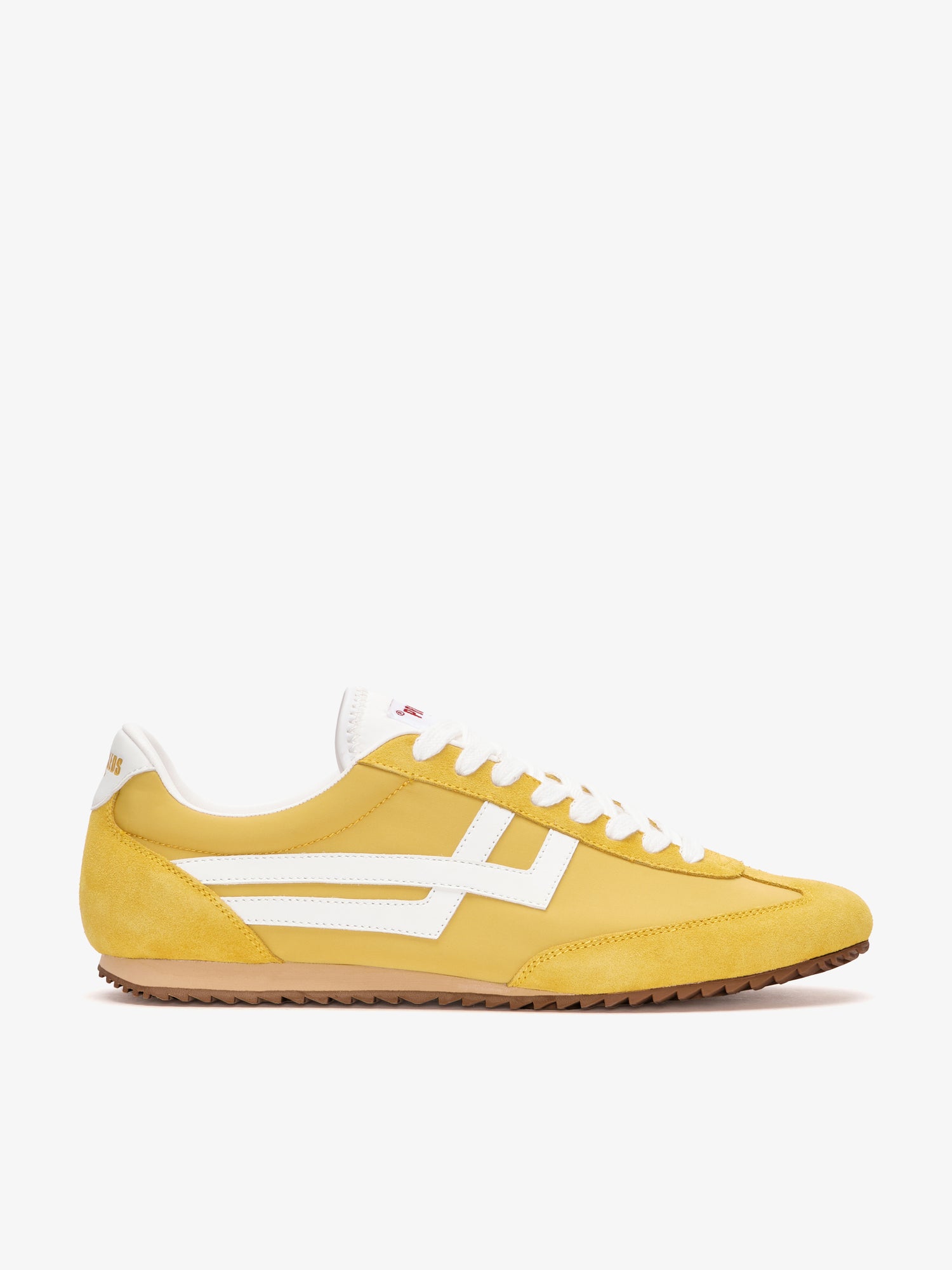 Racer 77 in yellow and white nylon