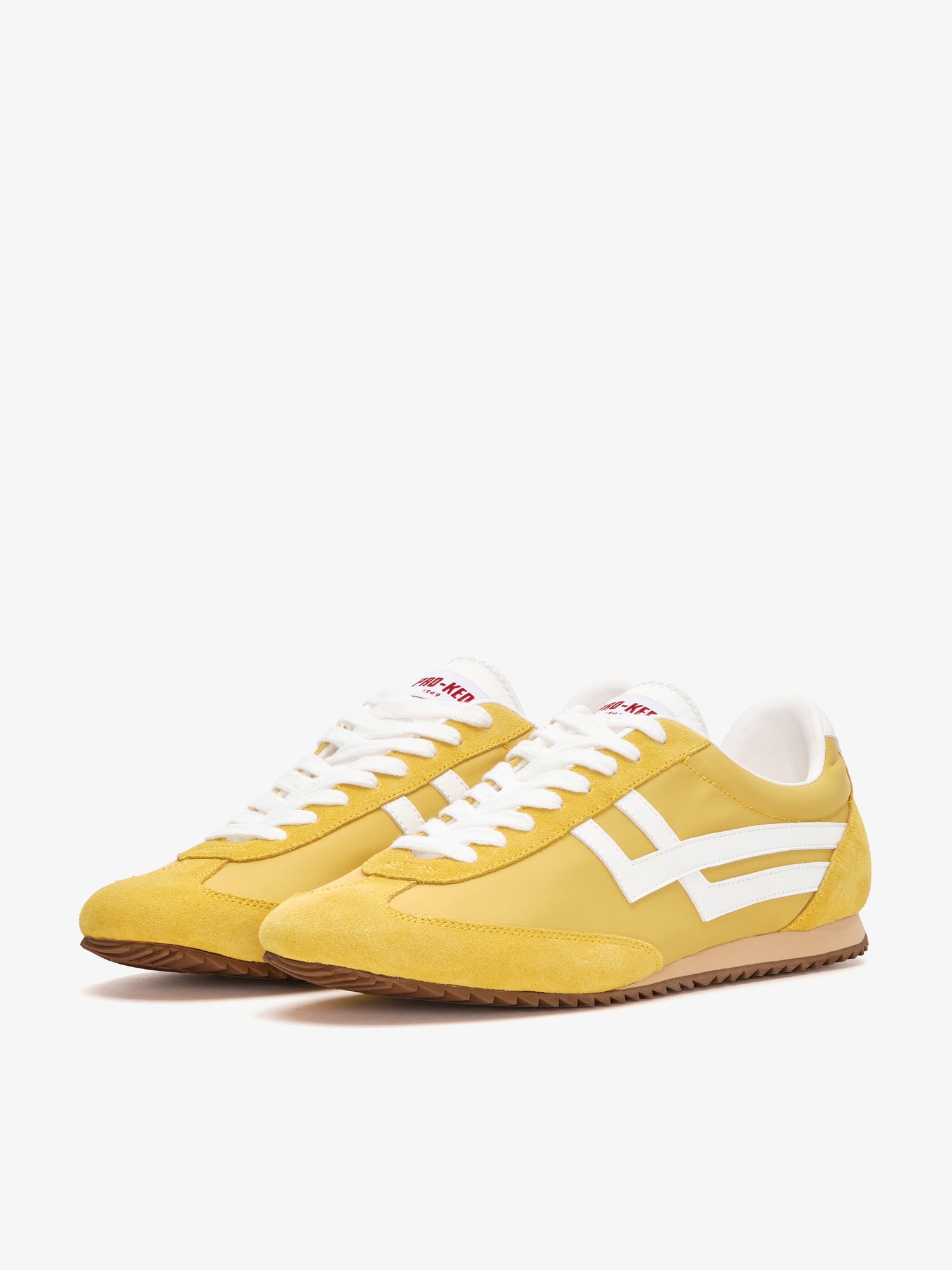 Racer 77 in yellow and white nylon
