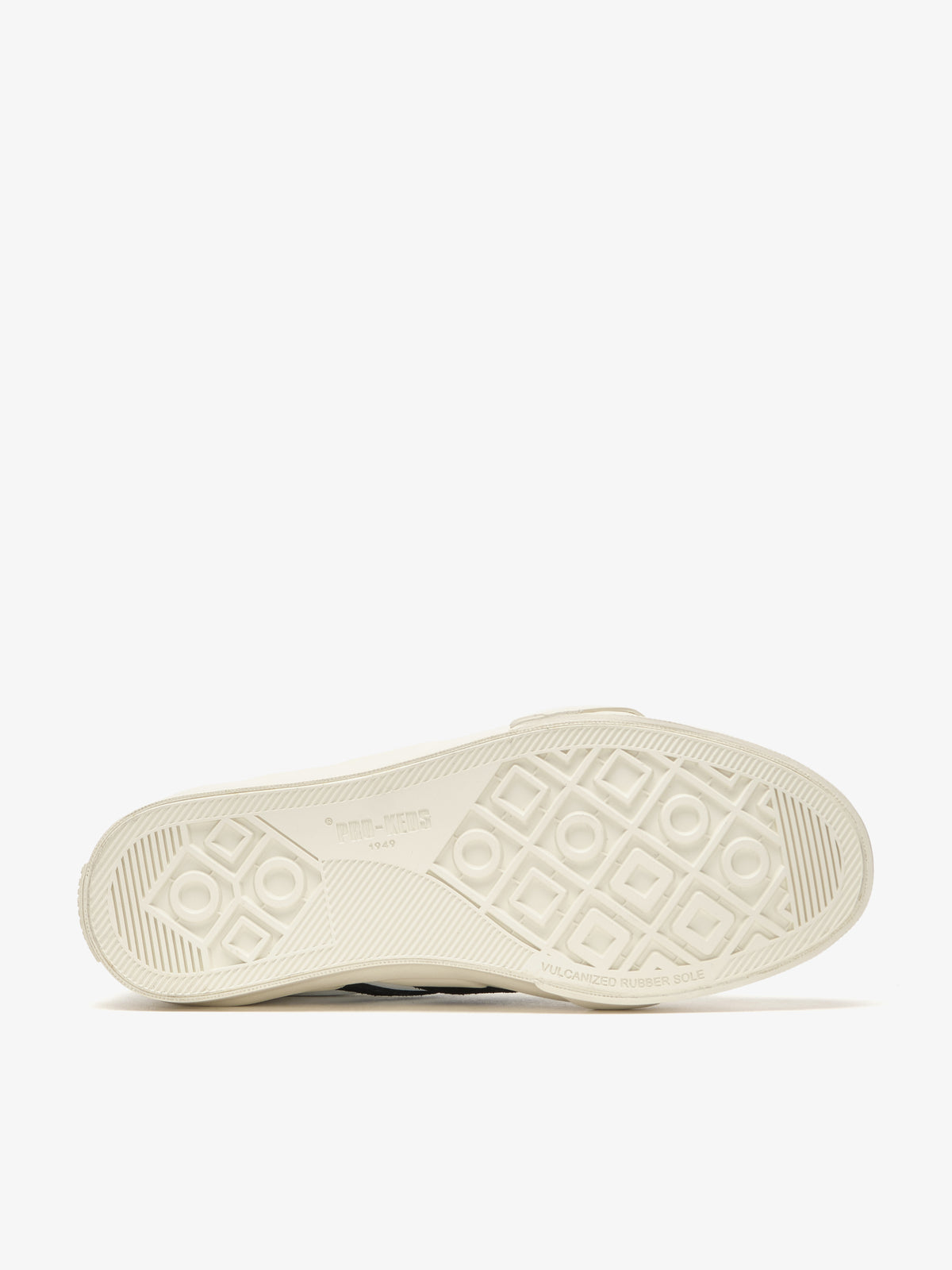 Suola con logo sneaker Pro-Keds Royal Classic in pelle bianco e nero
