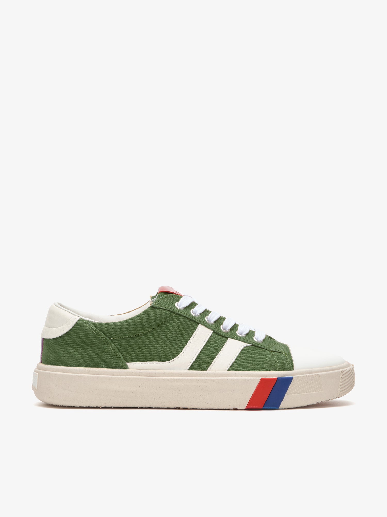 II Orbit in canvas stone washed verde militare
