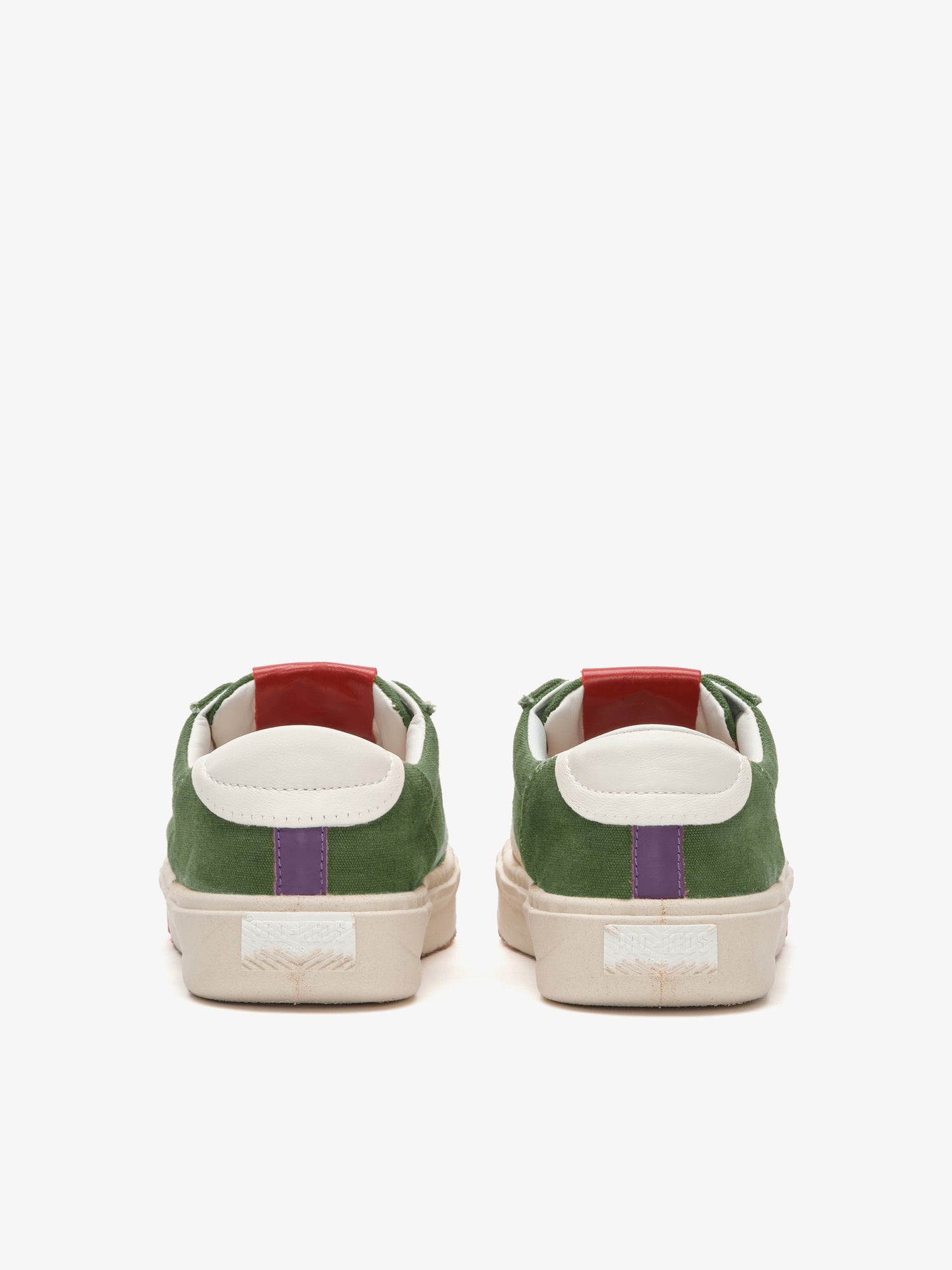 II Orbit in canvas stone washed verde militare