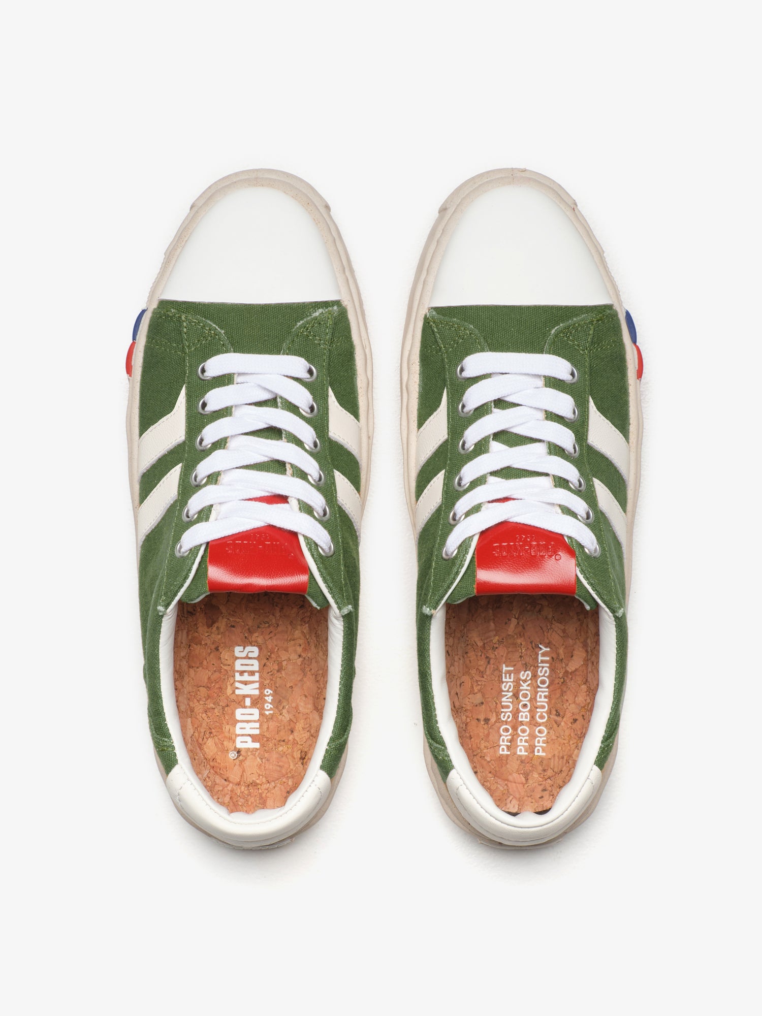 II Orbit in canvas stone washed verde militare