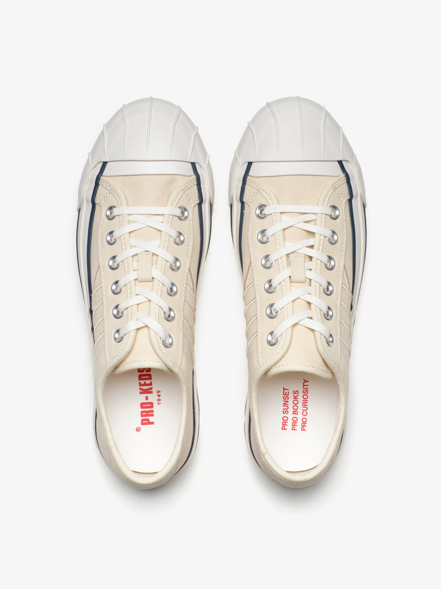 Intrepid in canvas avorio