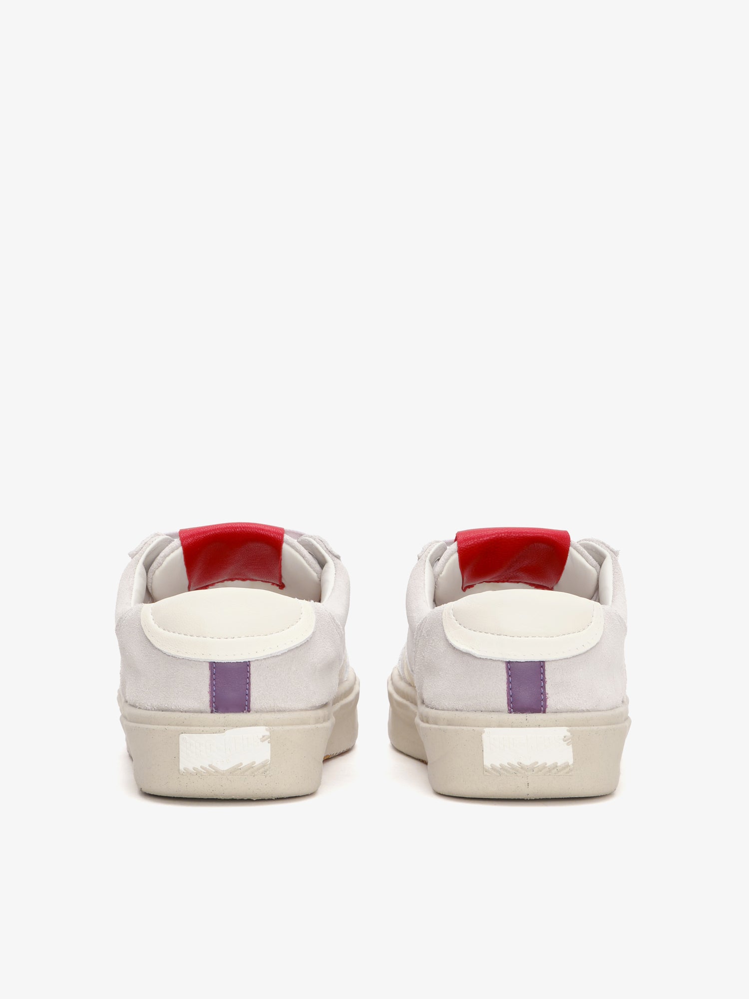 II Orbit Lo in Suede Bianca e Avorio