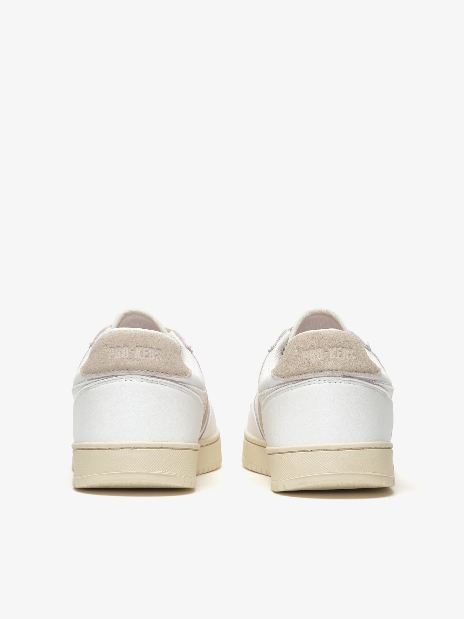 Retro Pro-Keds Sky in pelle bianco e sabbia