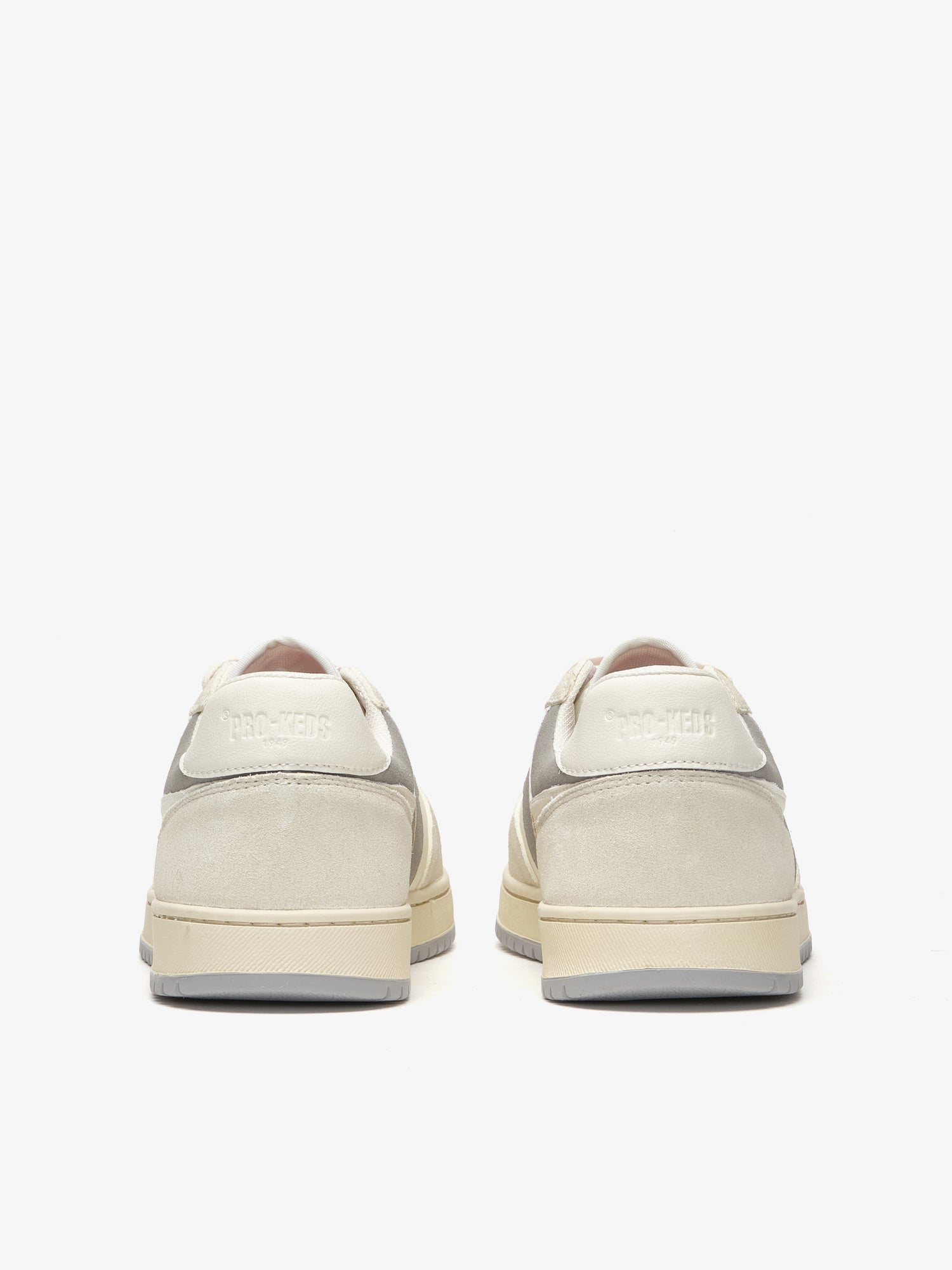 Retro sneaker Pro-Keds Sky in suede crema e grigio