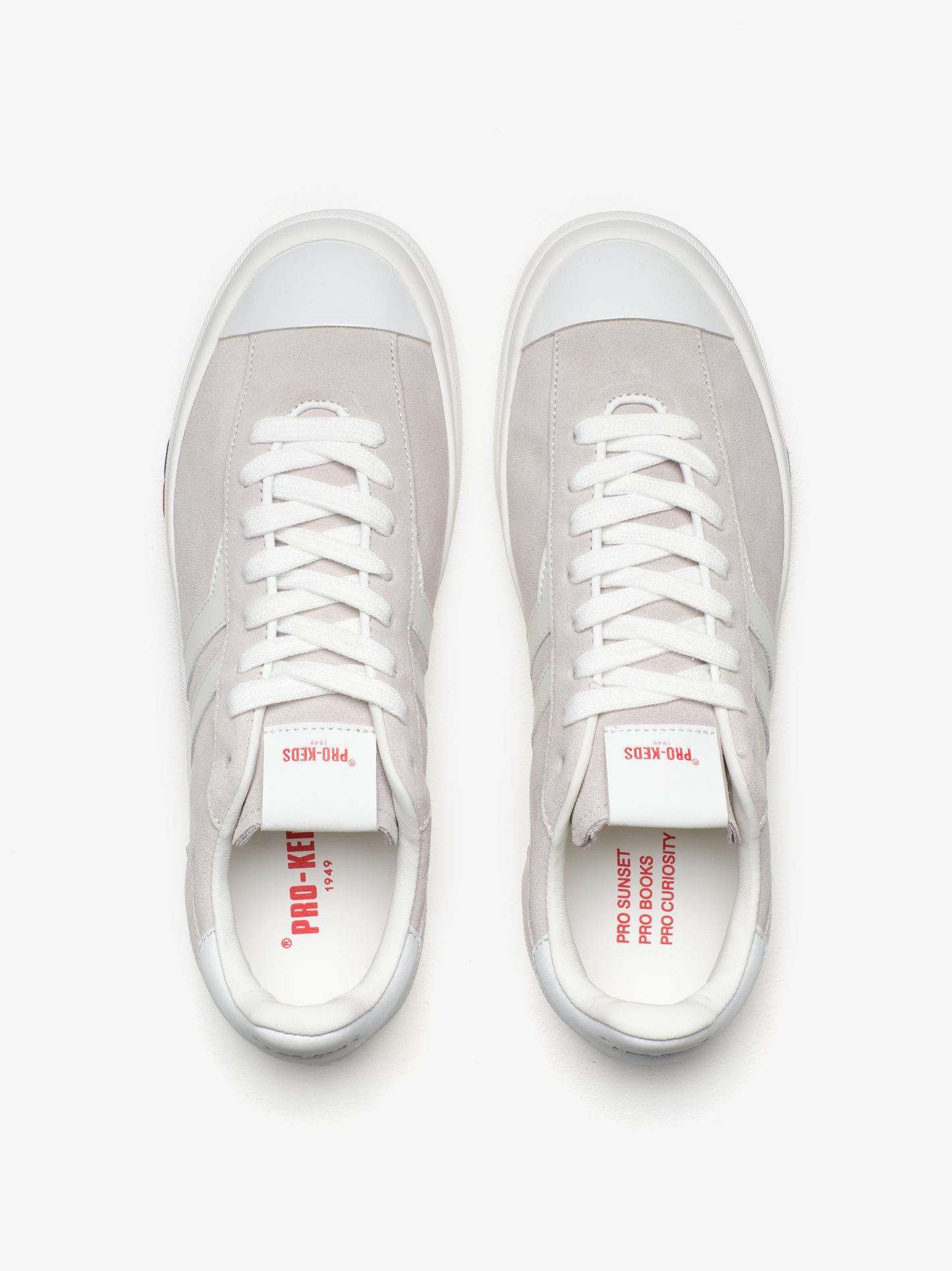 Court Ace in suede grigio cenere