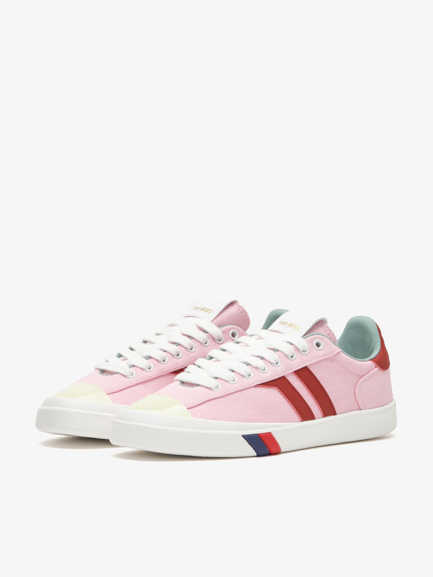 Court Ace in canvas rosa