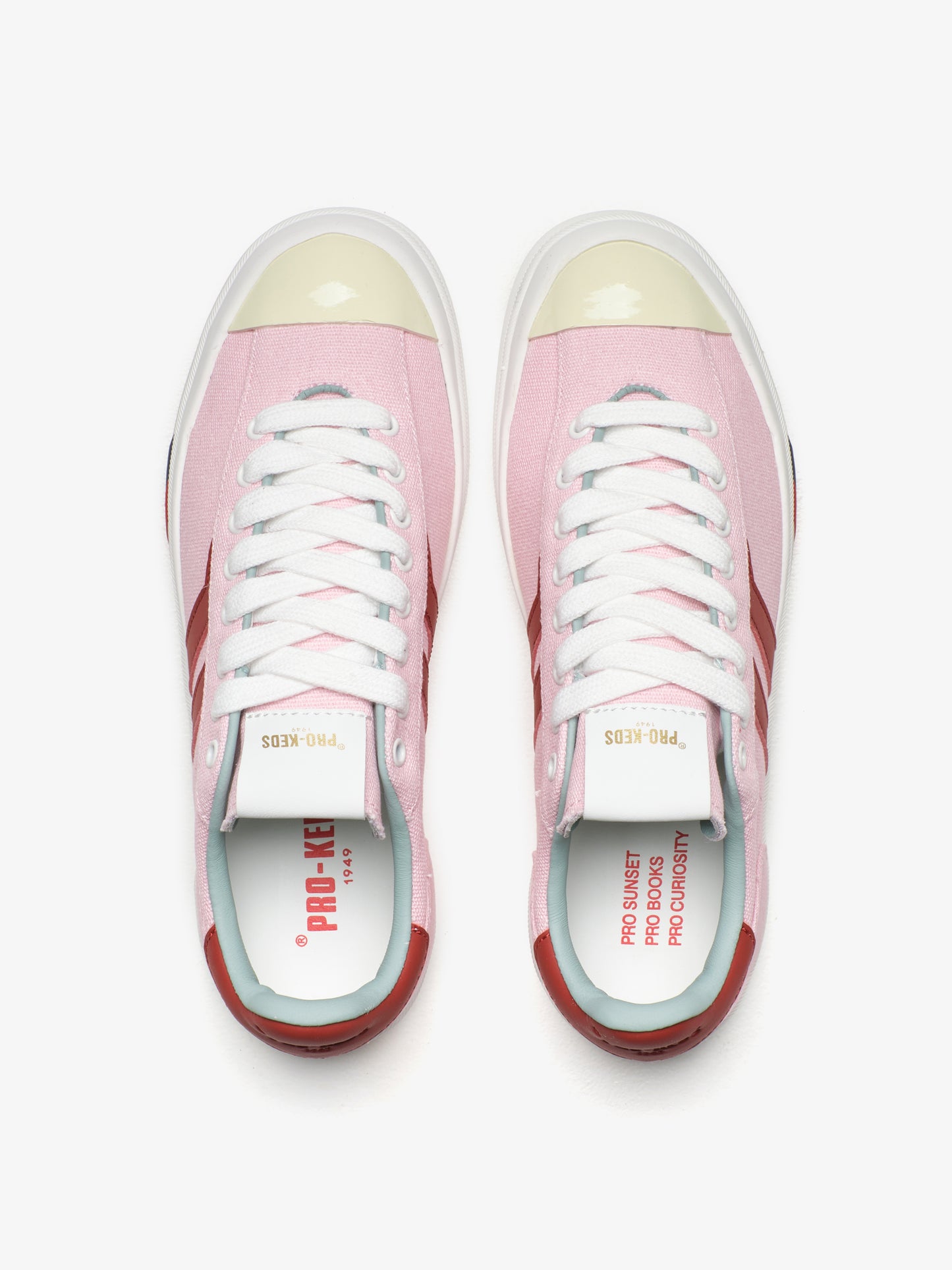Court Ace in canvas rosa