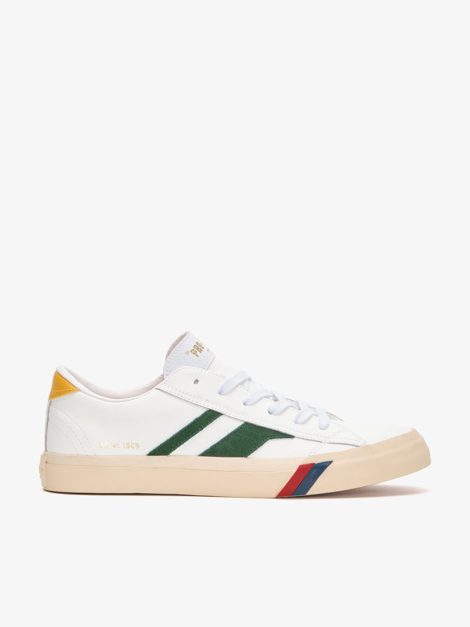 Royal Classic in Pelle Bianca e Verde