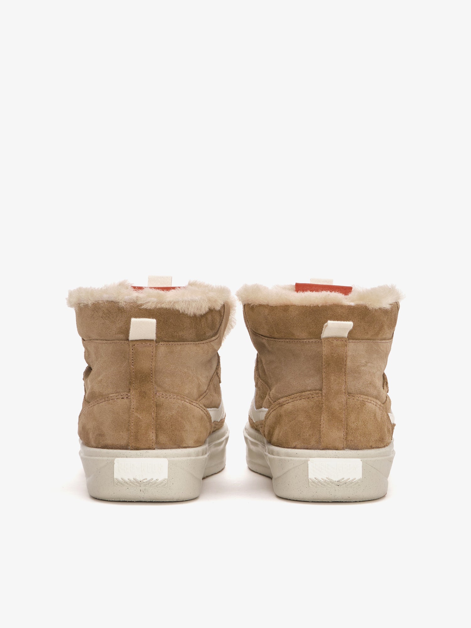 II Orbit Hi in Suede e Fur Tundra e Avorio
