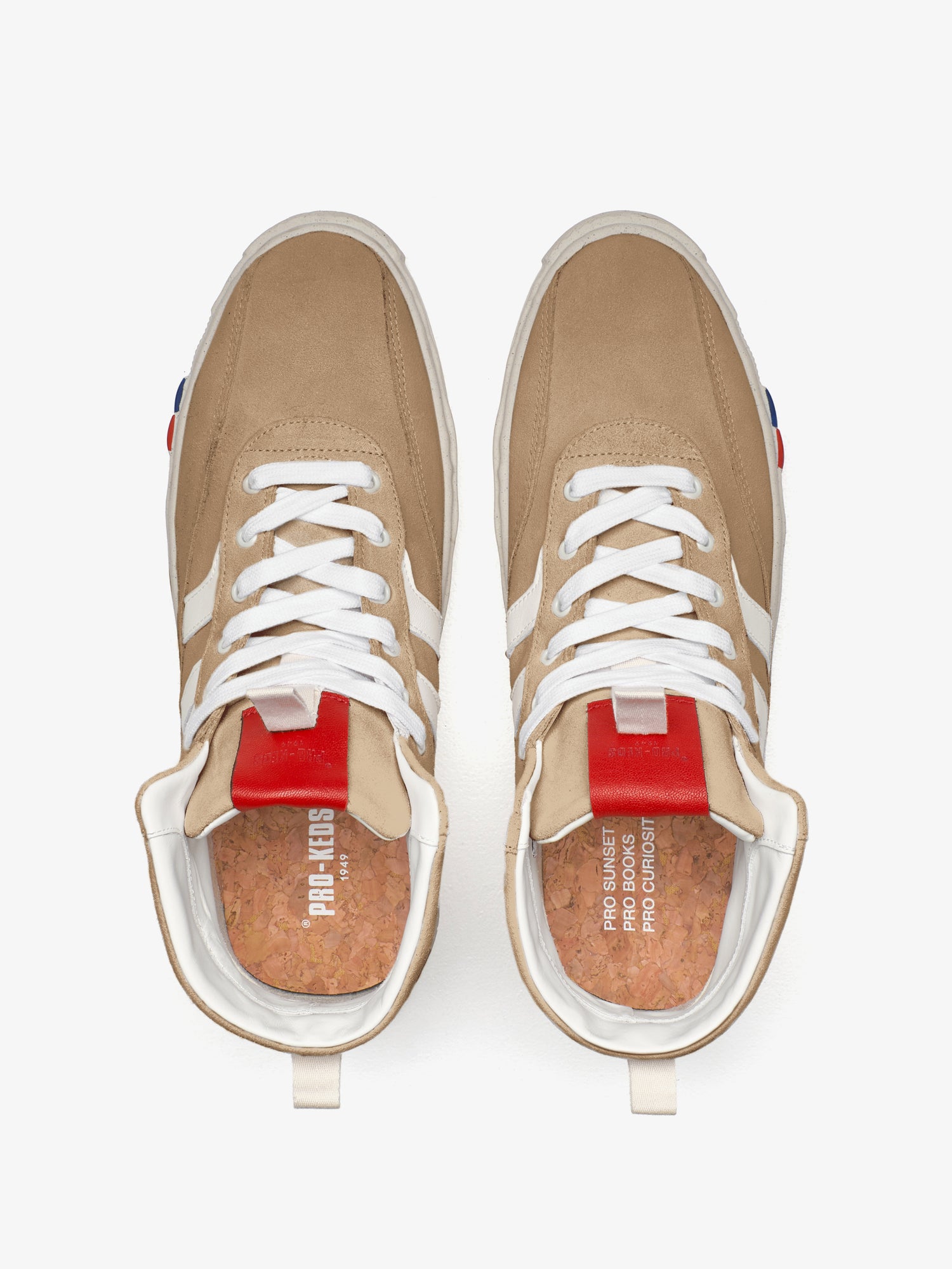 II Orbit Hi in Suede Tundra e Avorio