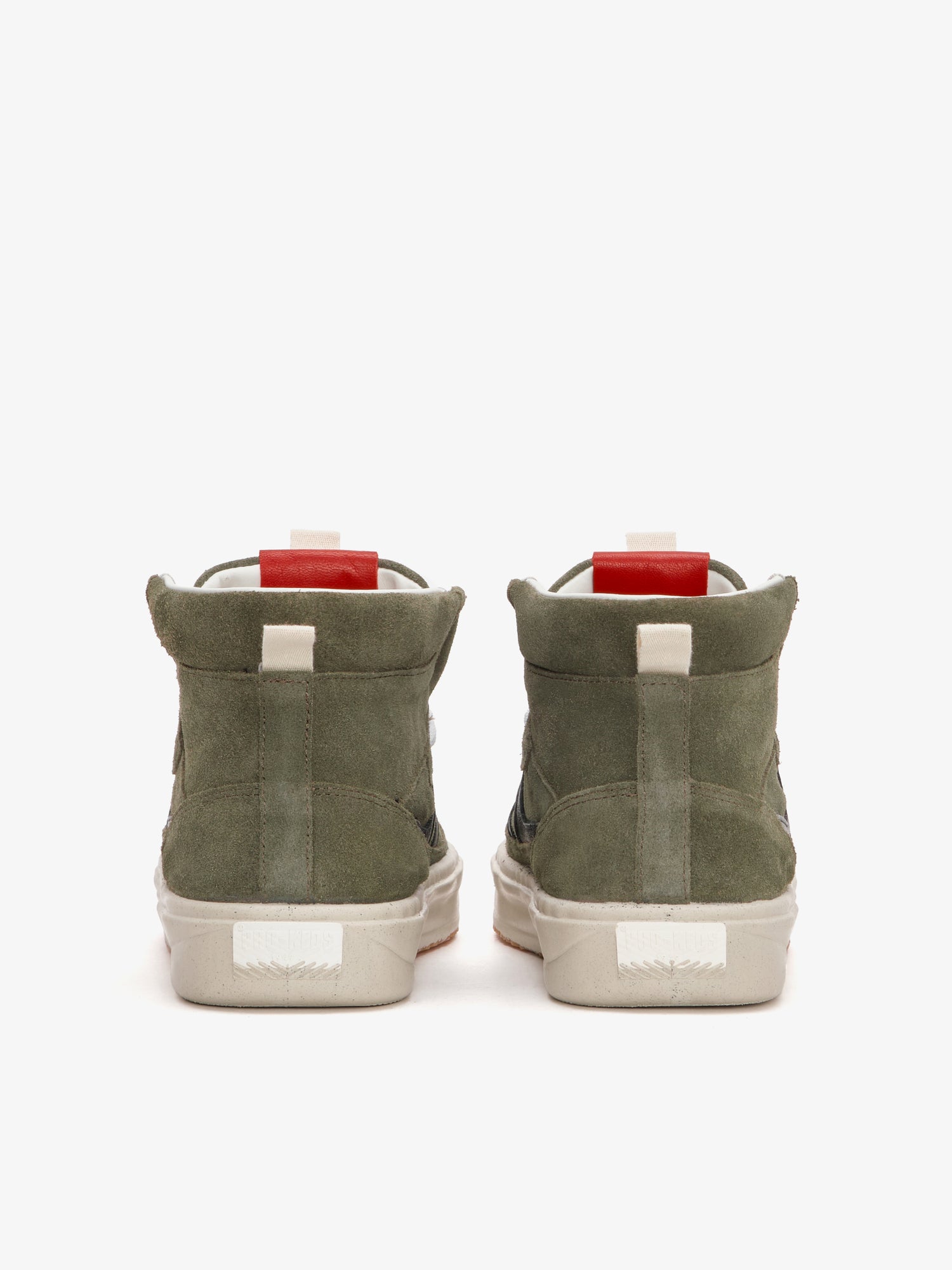 II Orbit Hi in Suede Salvia e Verde scuro