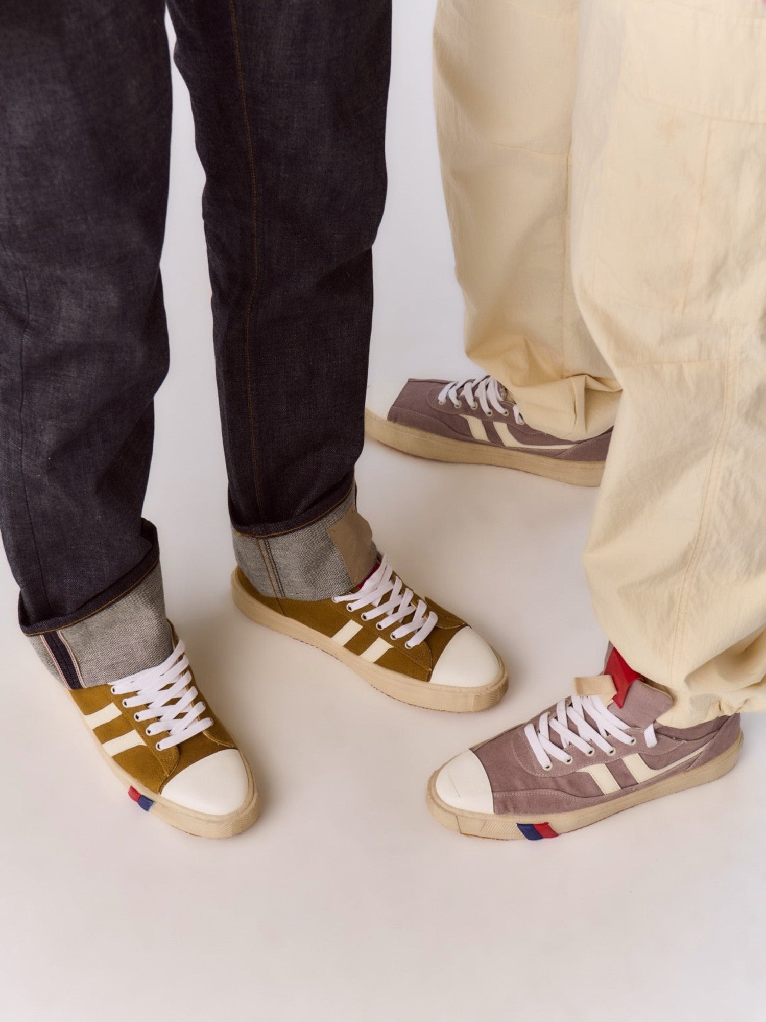 II Orbit in khaki stone washed canvas