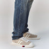 Court Ace in suede grigio cenere