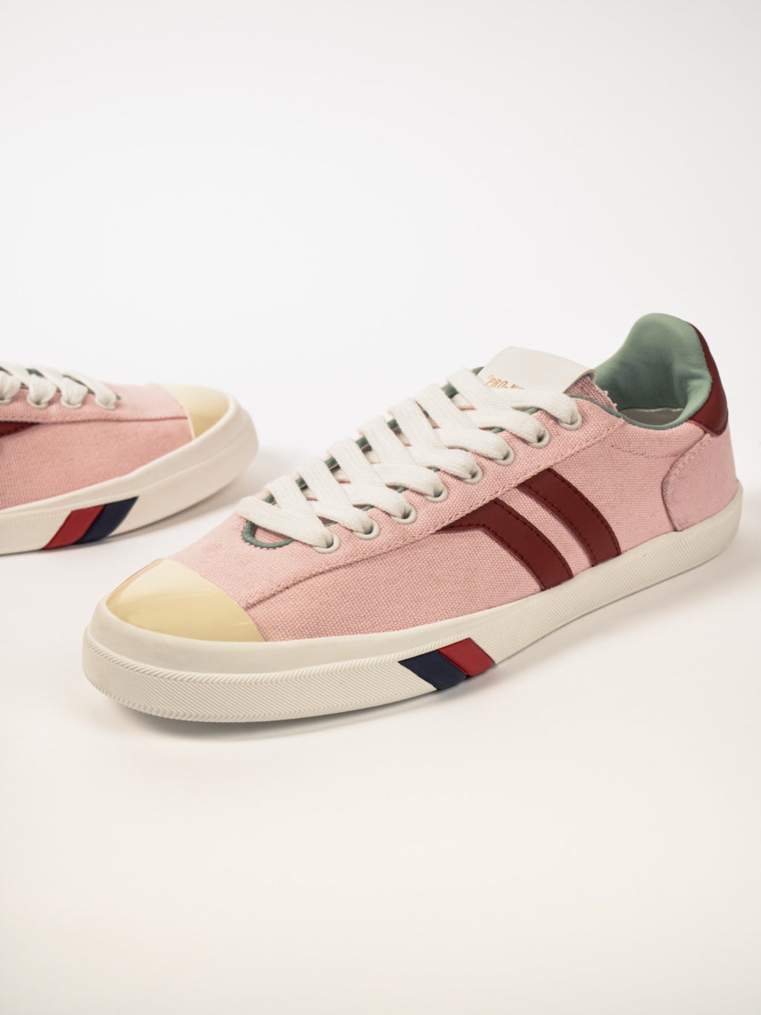 Court Ace in canvas blush petal