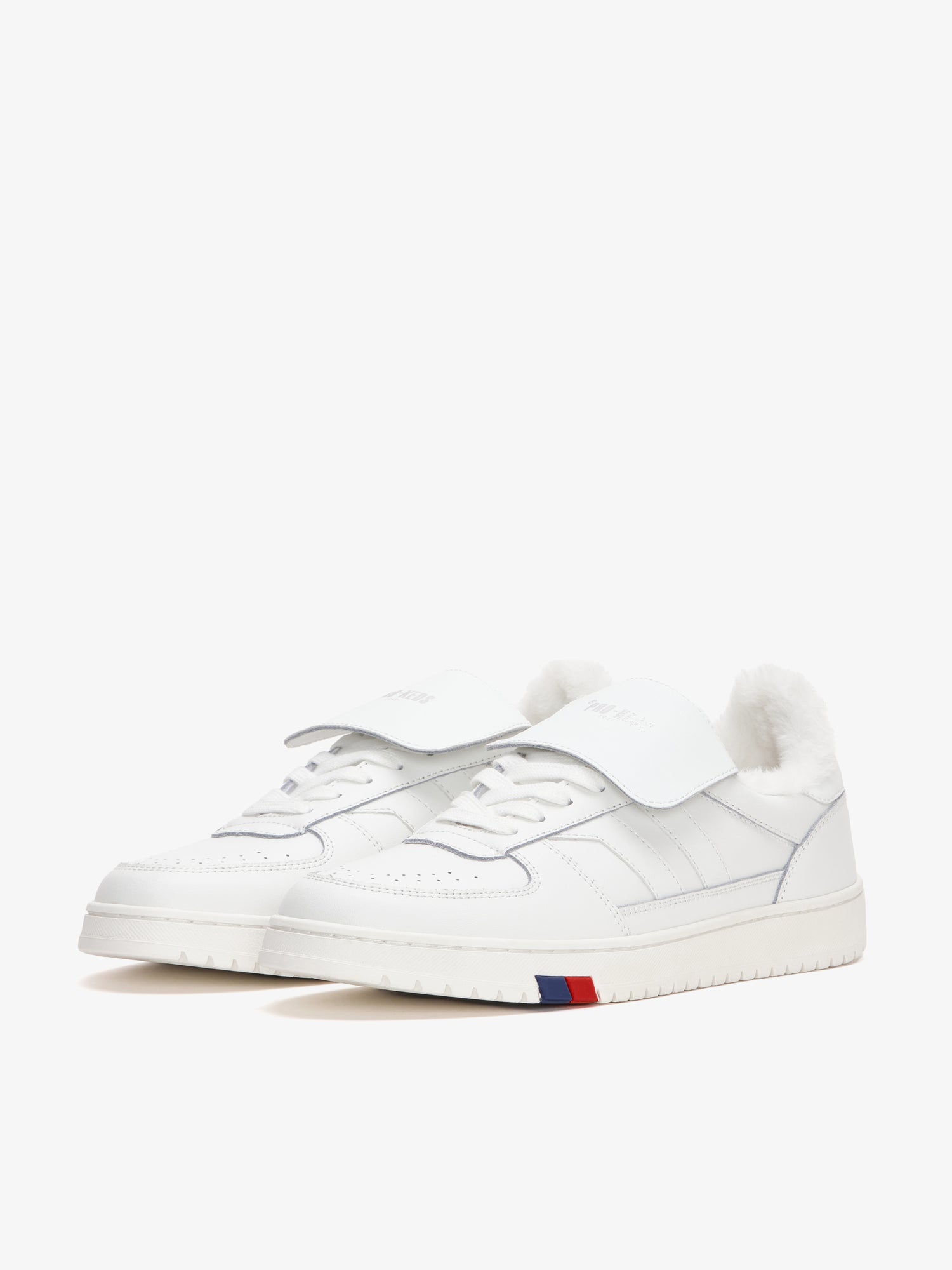 Field King in Pelle e Fur Bianca