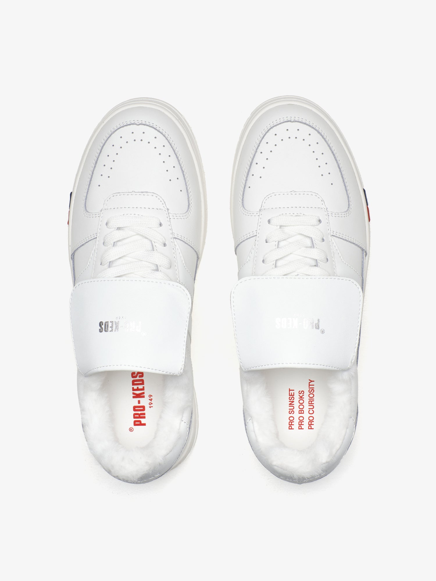 Field King in Pelle e Fur Bianca