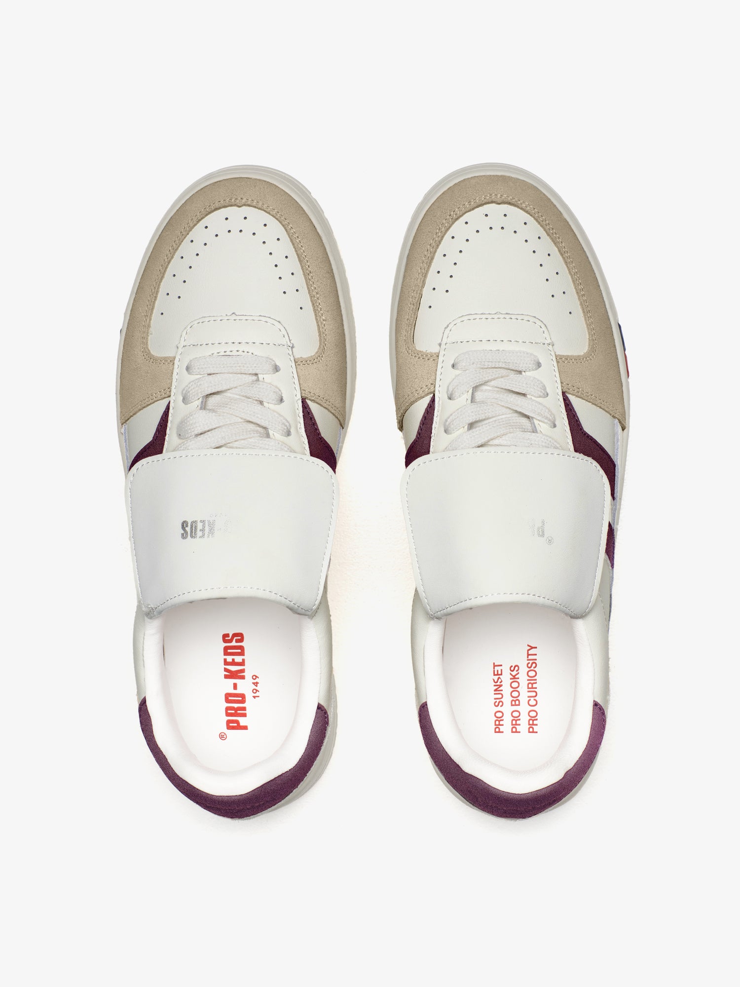 Field King in Pelle Avorio e Melanzana