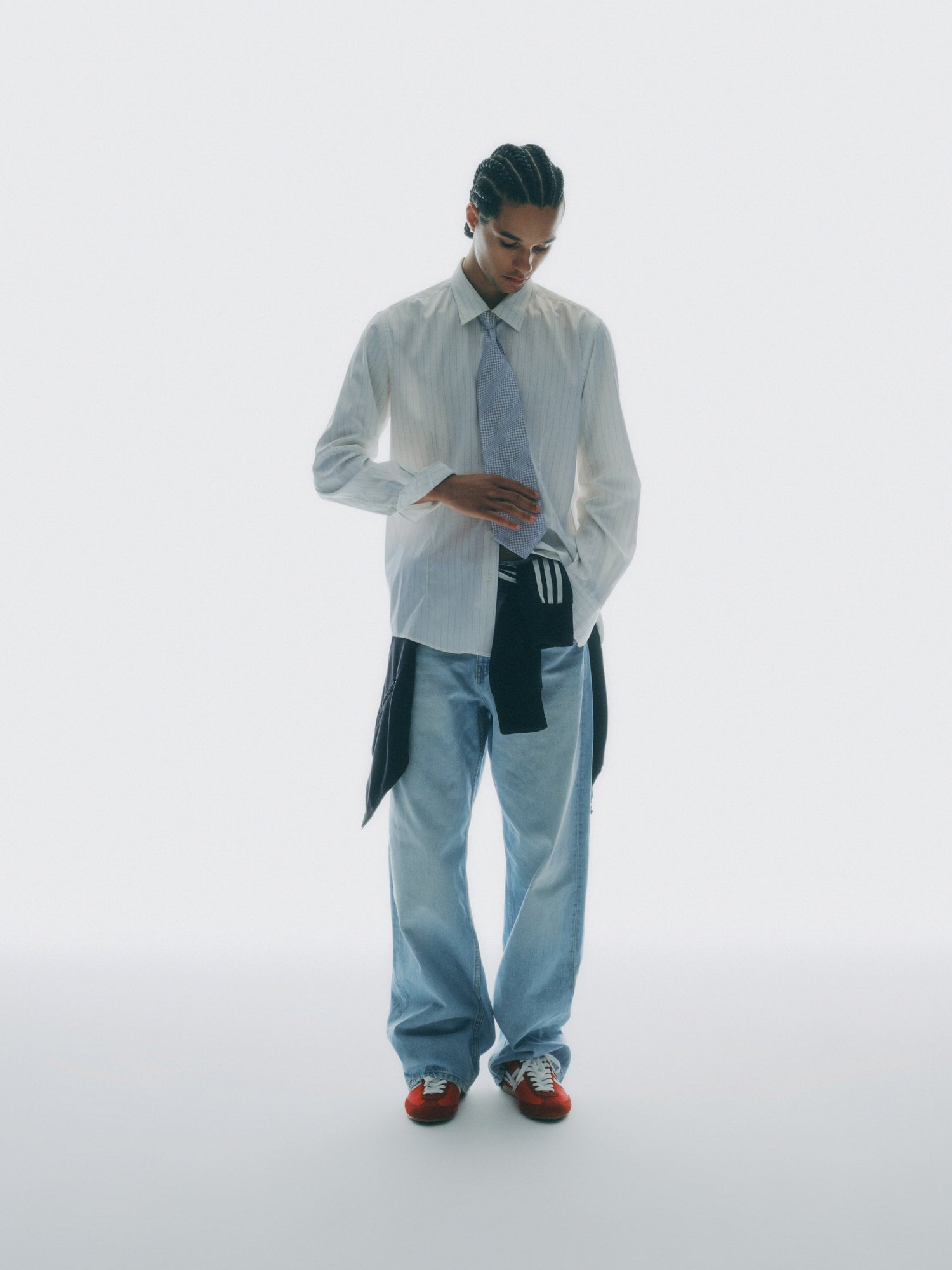 Racer 77 in Nylon Rossa e Bianca