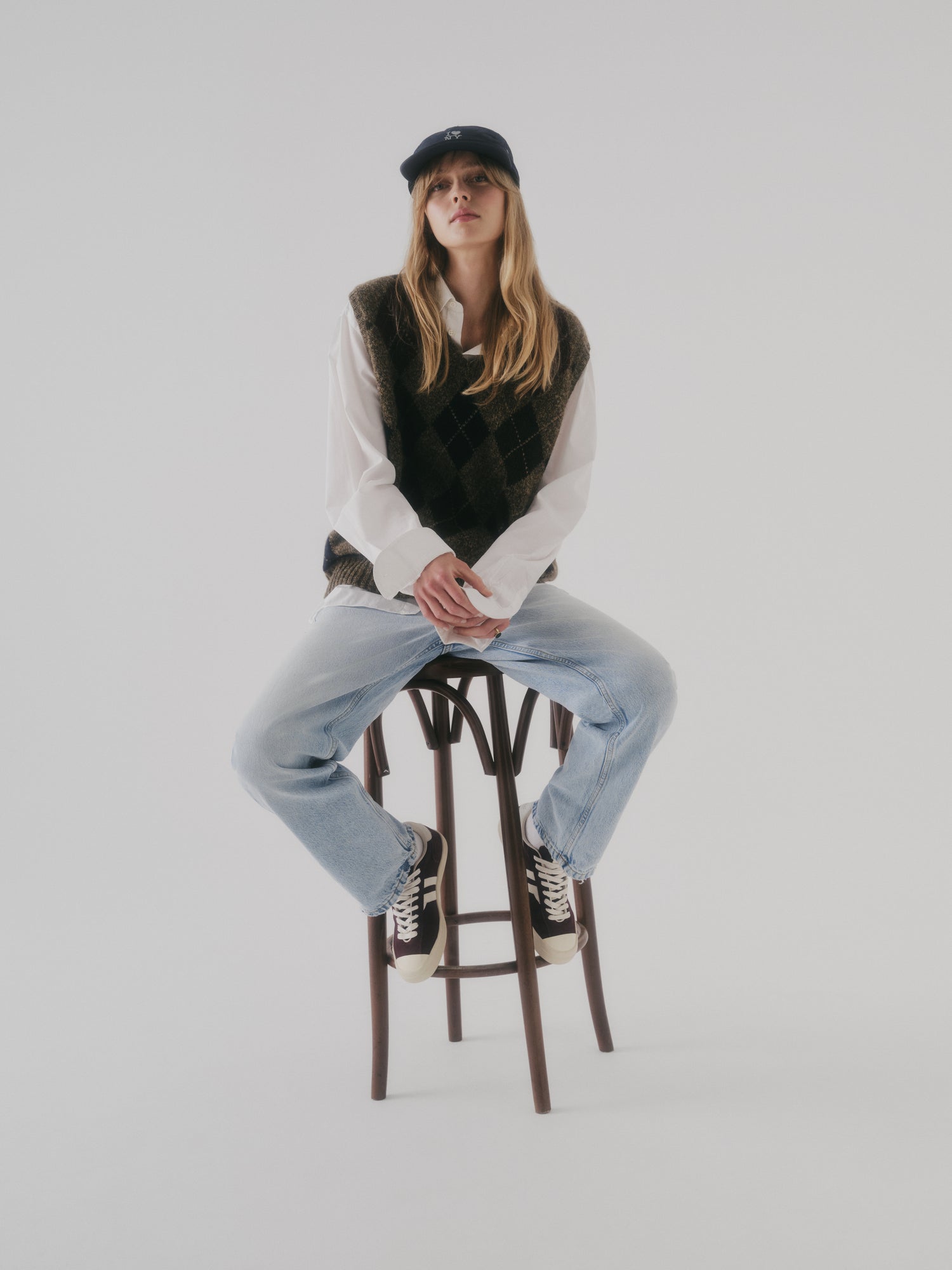 Court Ace in Suede Bordeaux e Crema