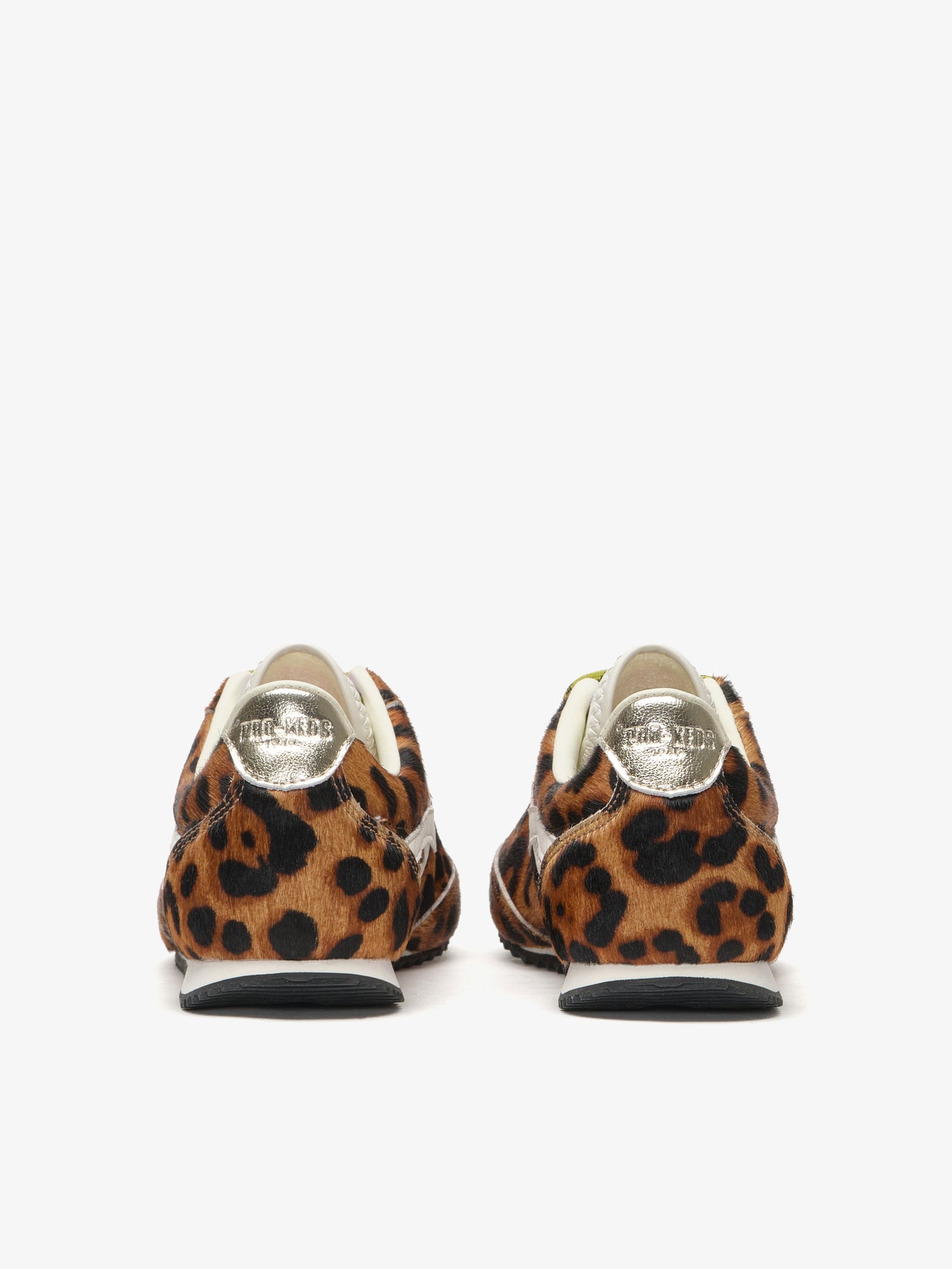 Pro-Keds Racer 77 da donna, sneaker leo e avorio, retro con dettaglio talloncino