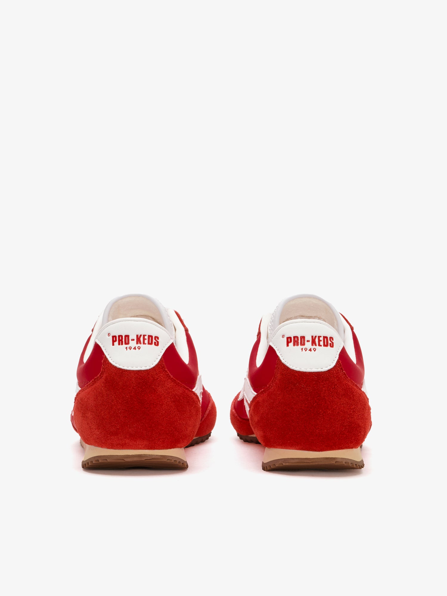 Racer 77 in red and white nylon