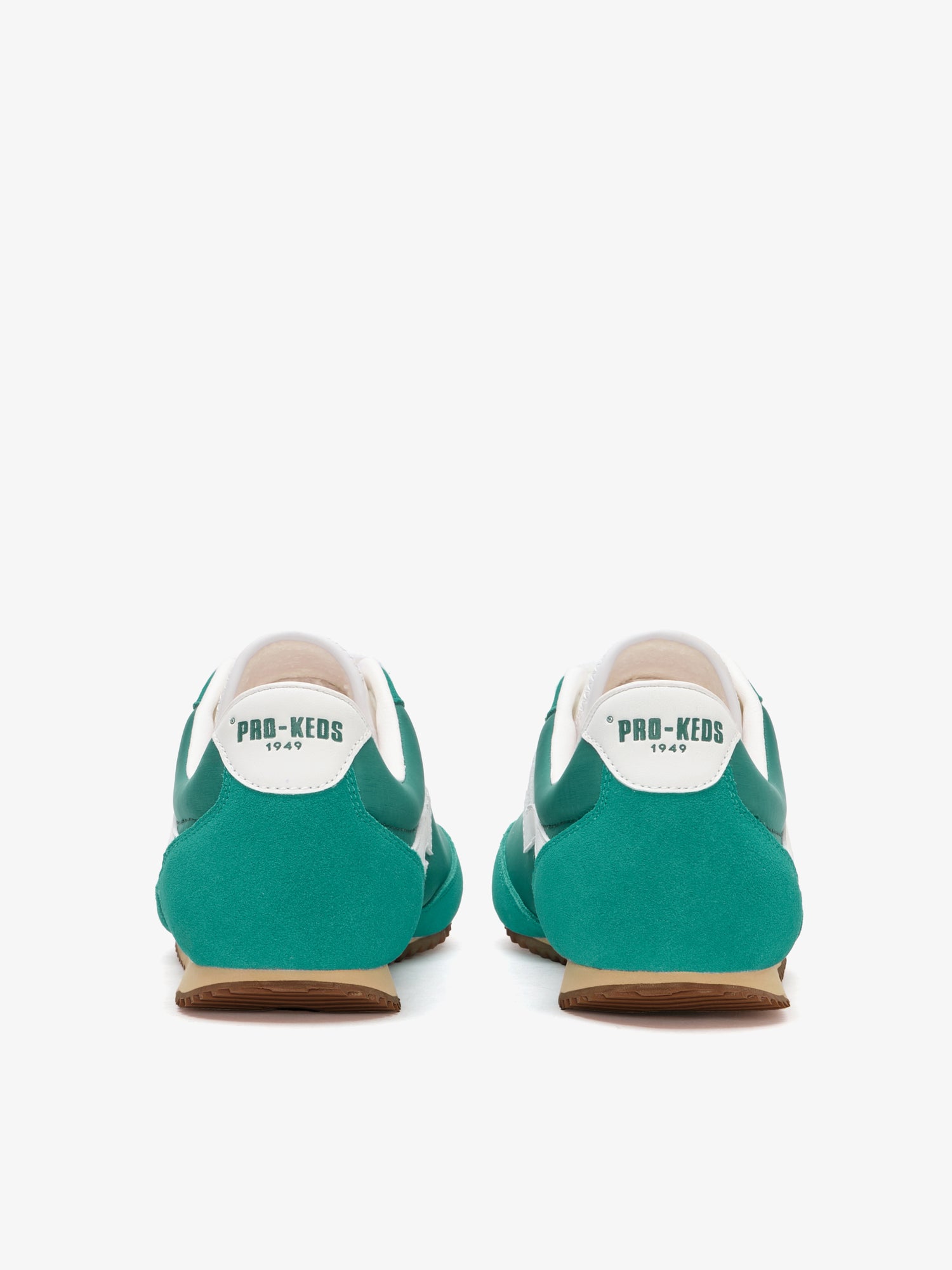 Racer 77 in green and white nylon