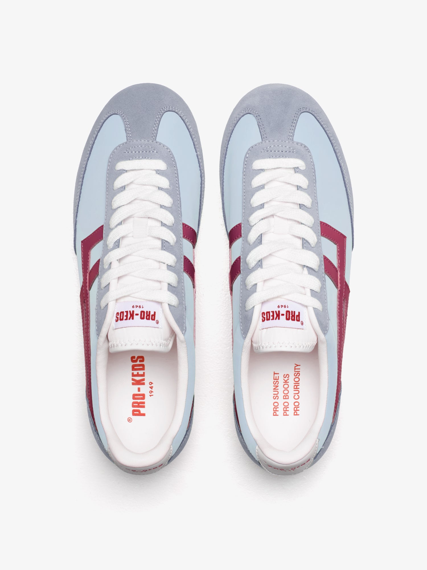 Racer 77 in blue and red nylon
