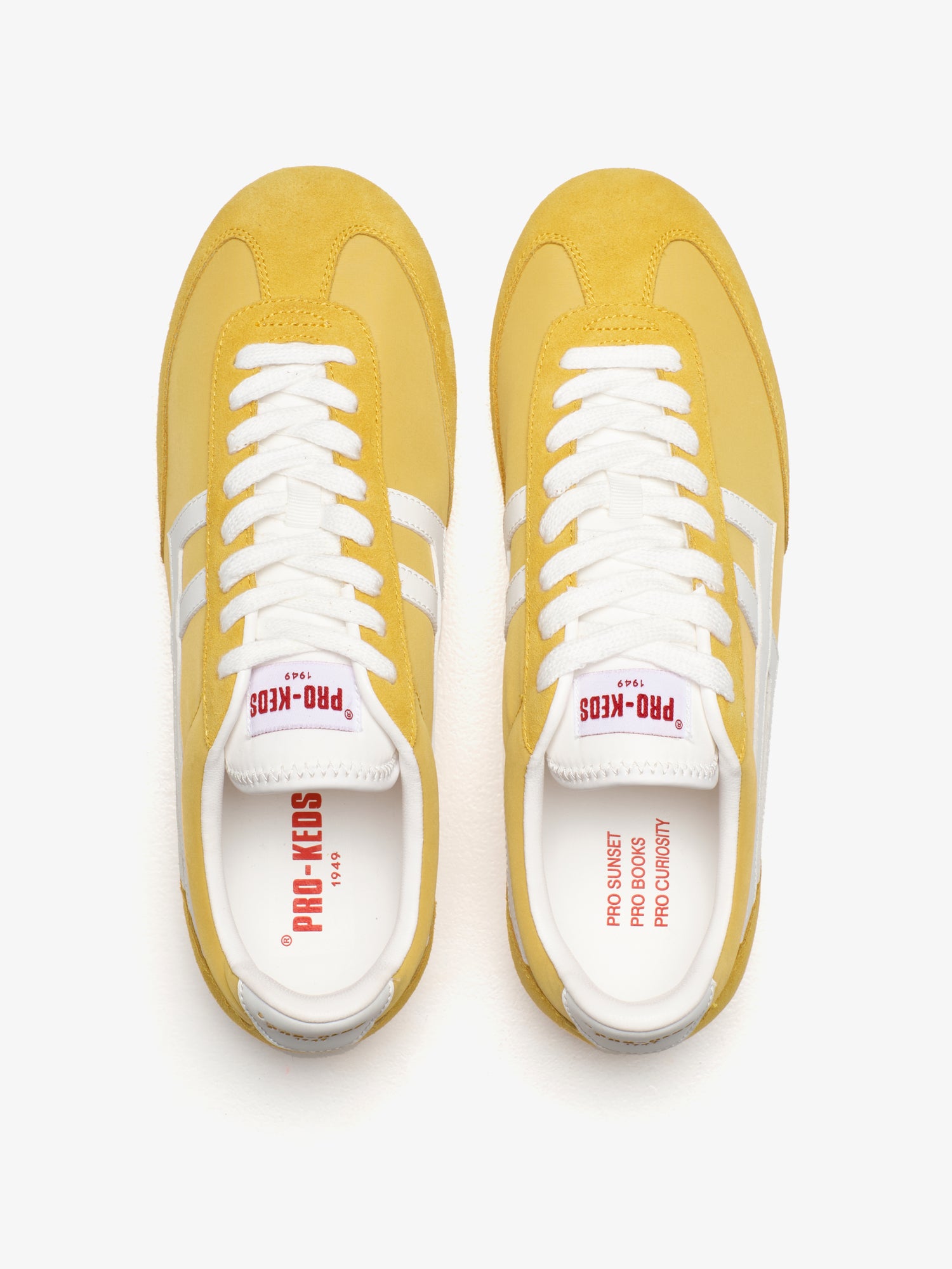 Racer 77 in yellow and white nylon