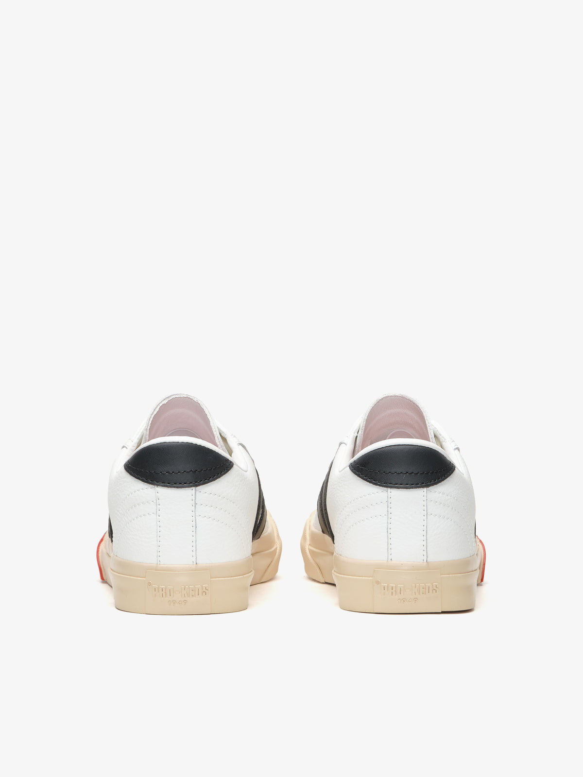 Retro scarpa Royal Classic di Pro-Keds da uomo in pelle bianco e nero