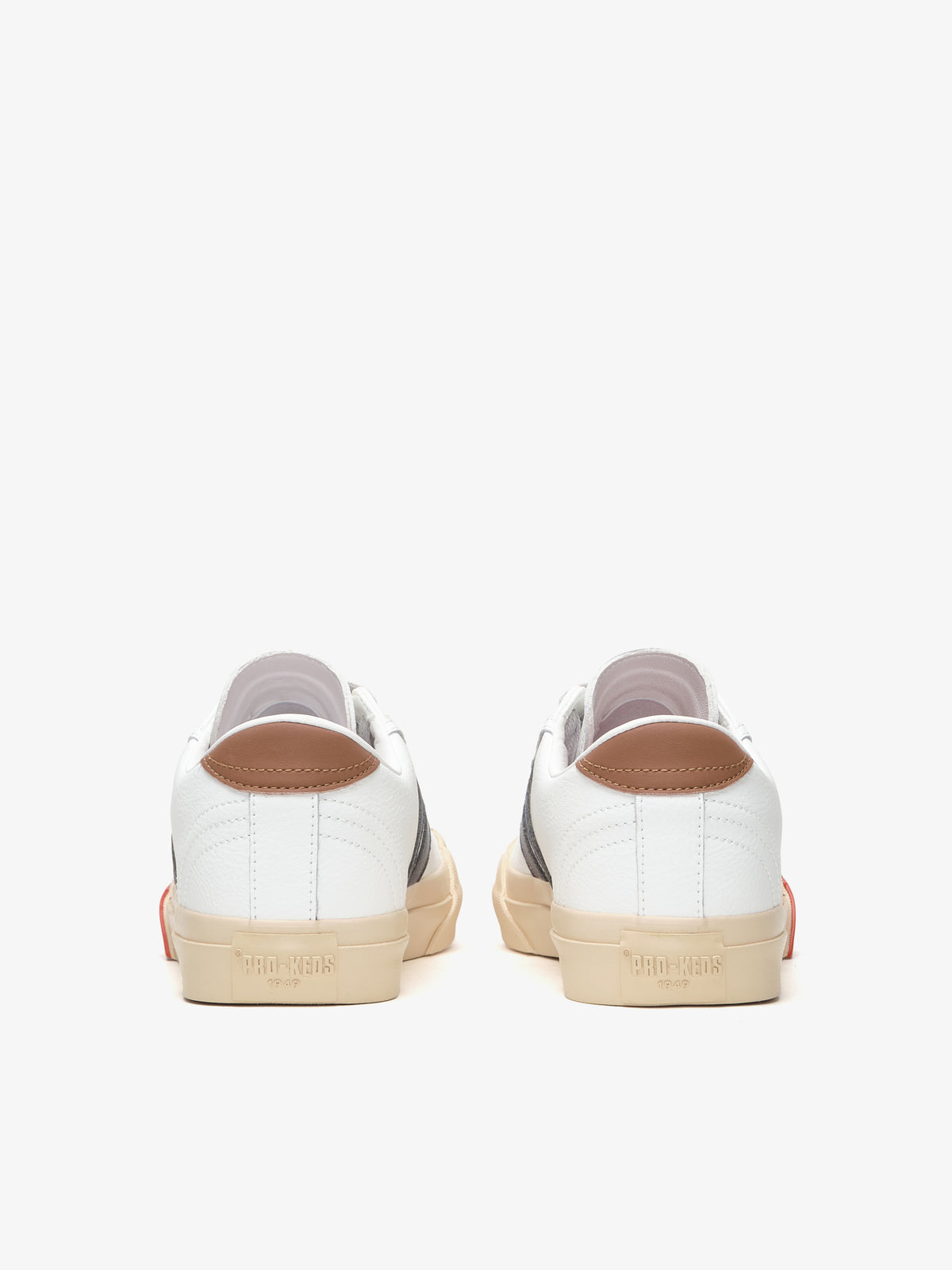 Retro scarpa Royal Classic di Pro-Keds da uomo in pelle bianco e blu