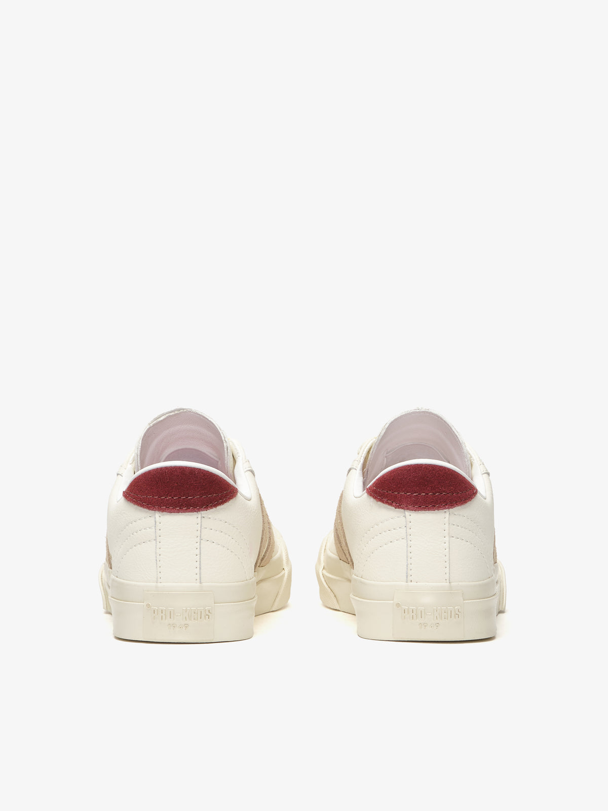 Retro scarpa Royal Classic di Pro-Keds da donna in pelle crema e beige
