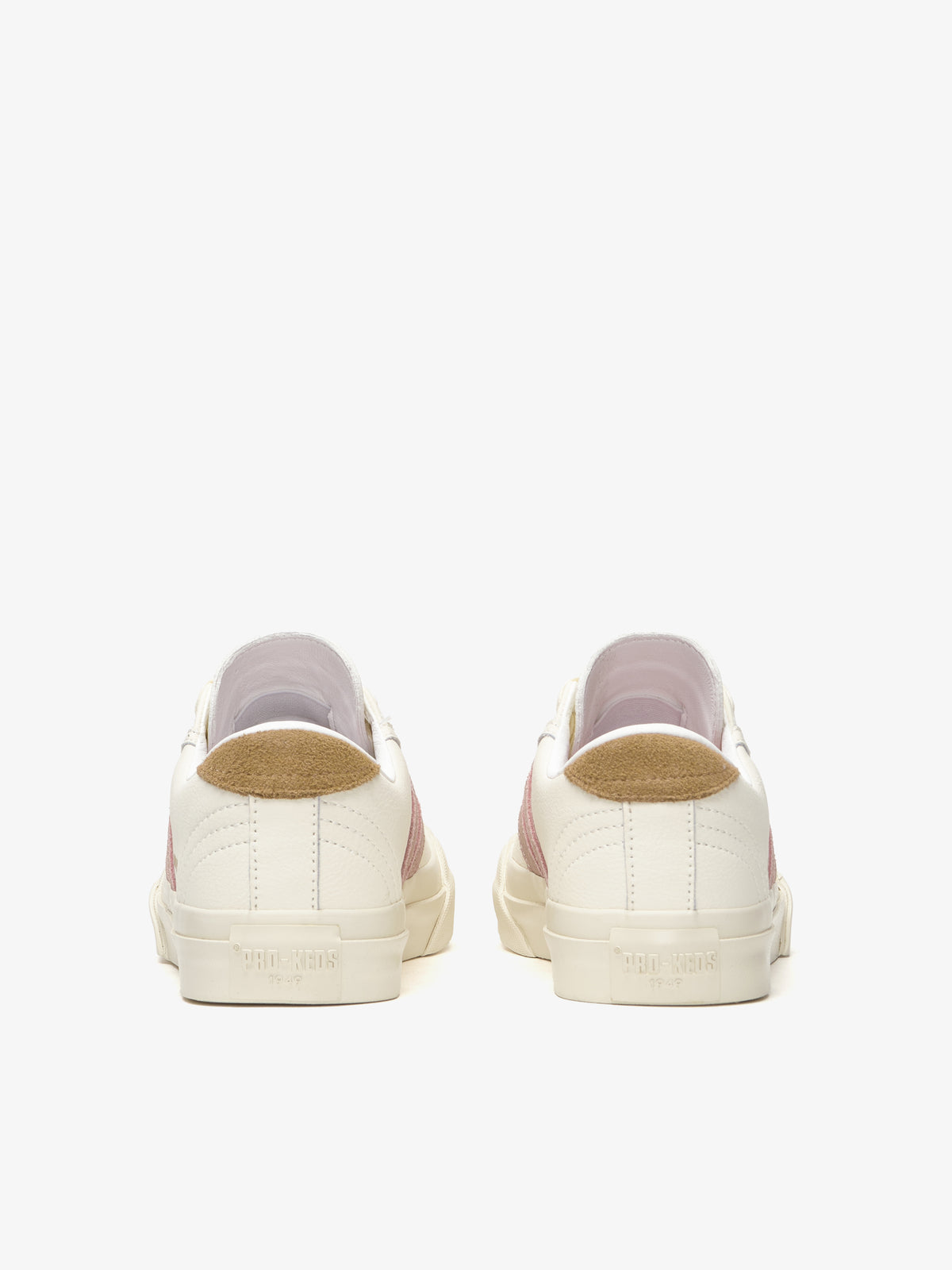 Retro scarpa Royal Classic di Pro-Keds da donna in pelle crema e rosa