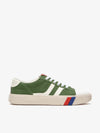 II Orbit in military green stone washed canvas