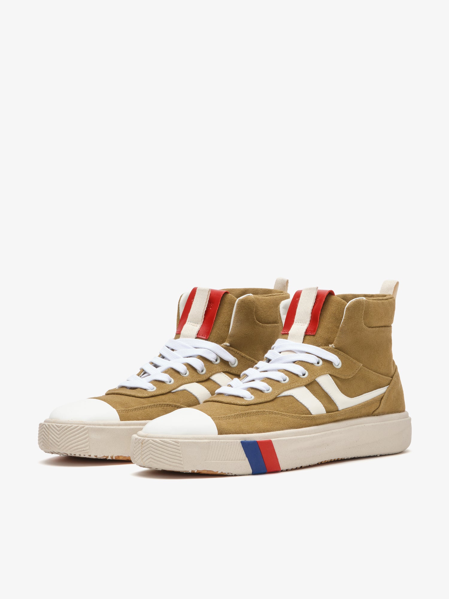 II Orbit in khaki stone washed canvas