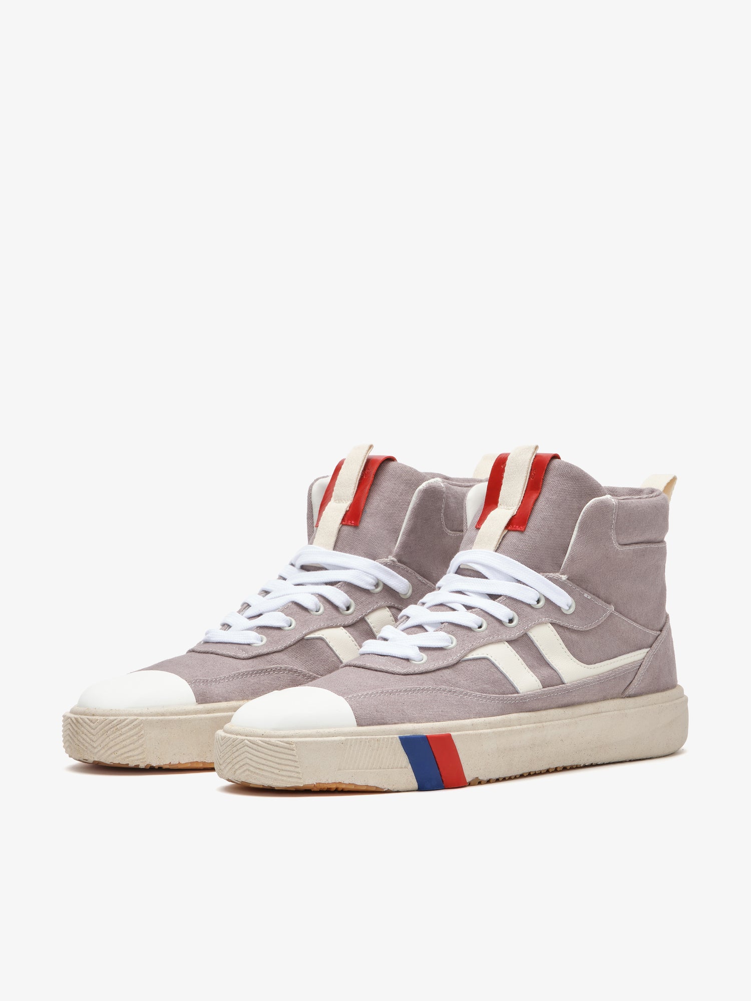 II Orbit in wisteria stone washed canvas
