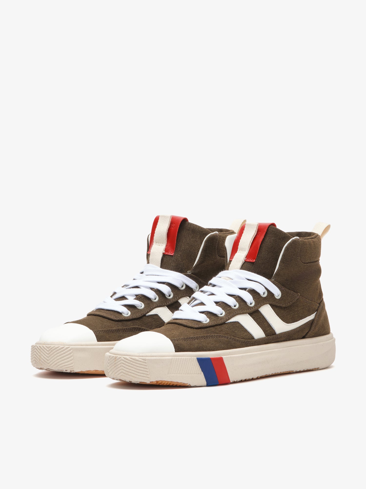 II Orbit in canvas stonewashed burnt umber