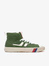 II Orbit in military green stone washed canvas