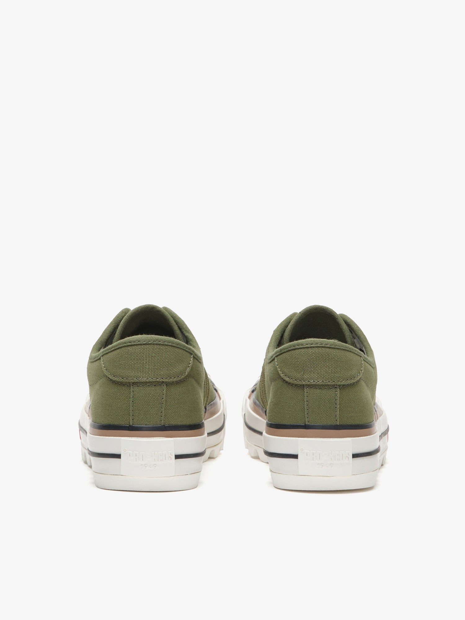 Intrepid in moss green canvas