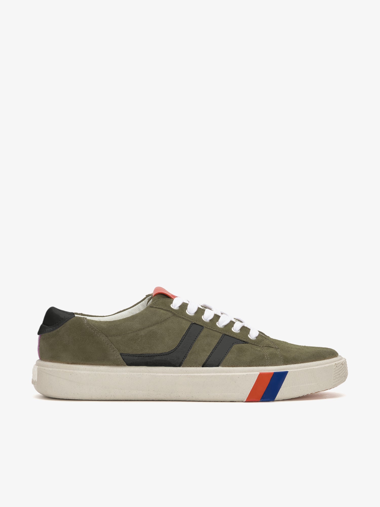 II Orbit in sage and black suede
