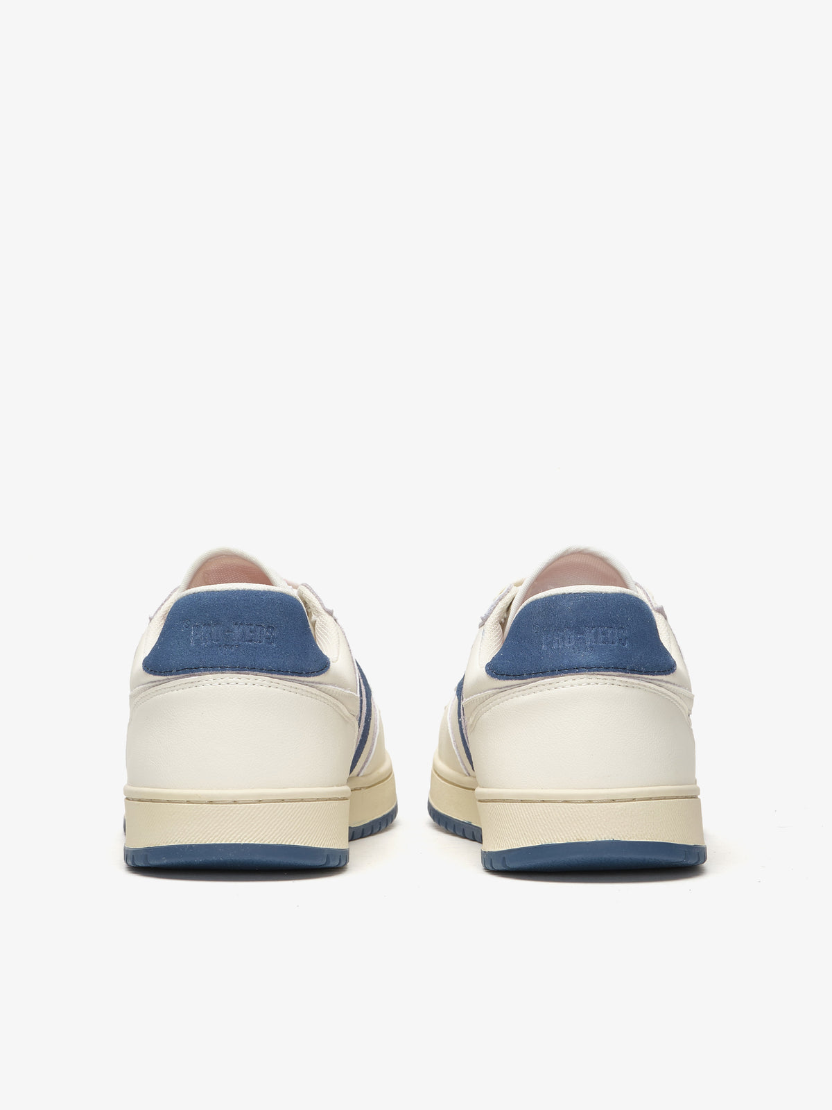 Retro  sneaker Pro-Keds Sky in pelle crema e blu
