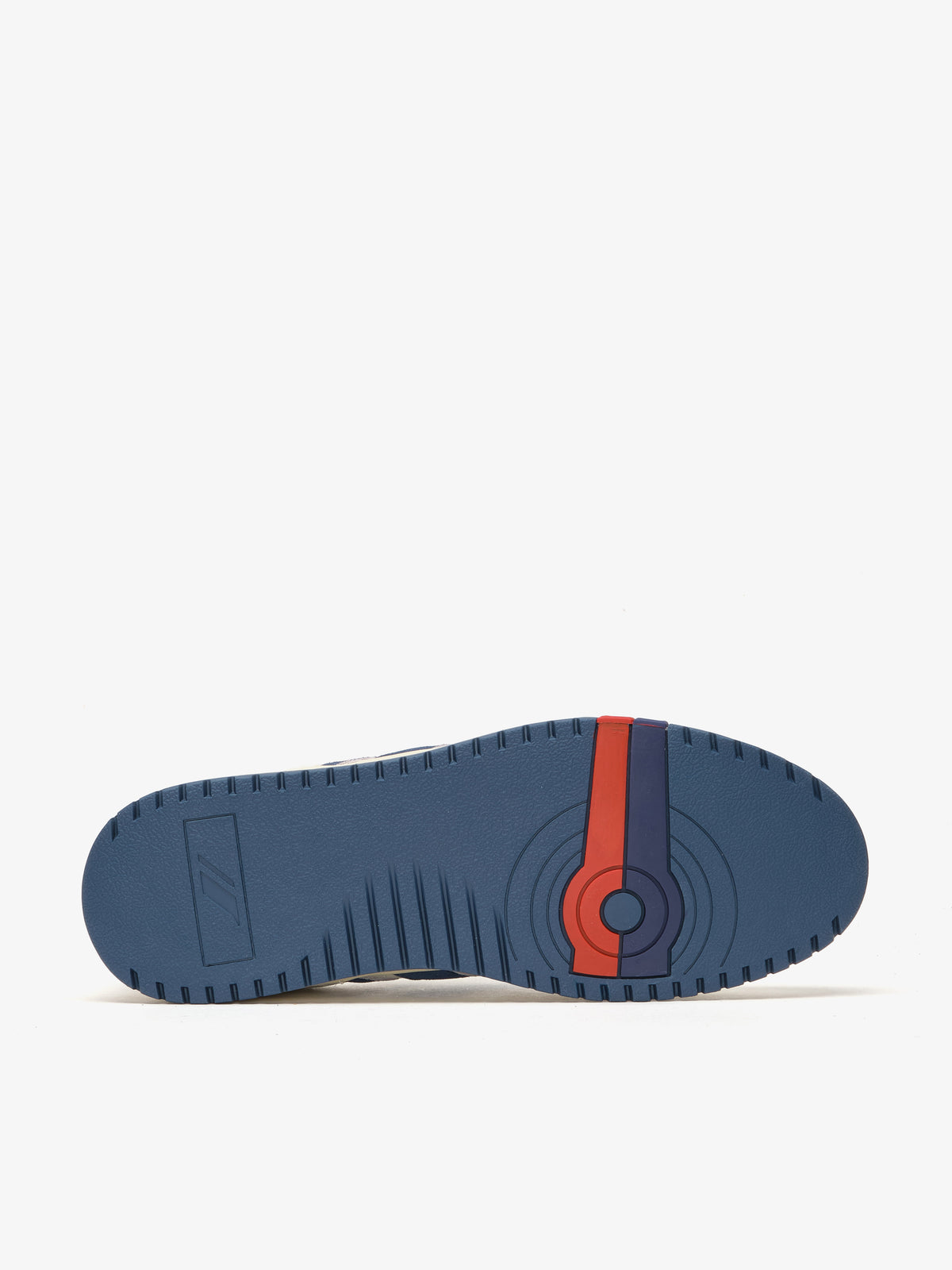 Suola con logo sneaker Pro-Keds Sky in pelle crema e blu