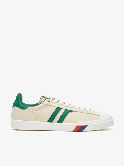 Court Ace in canvas sabbia